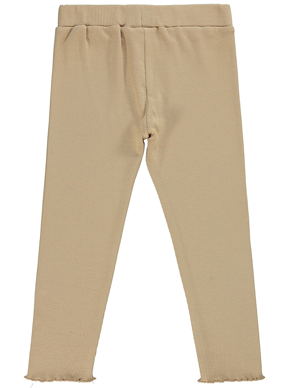 Ekru Girls Kız Çocuk Tayt 6-9 Yaş Yulaf Sütü-1