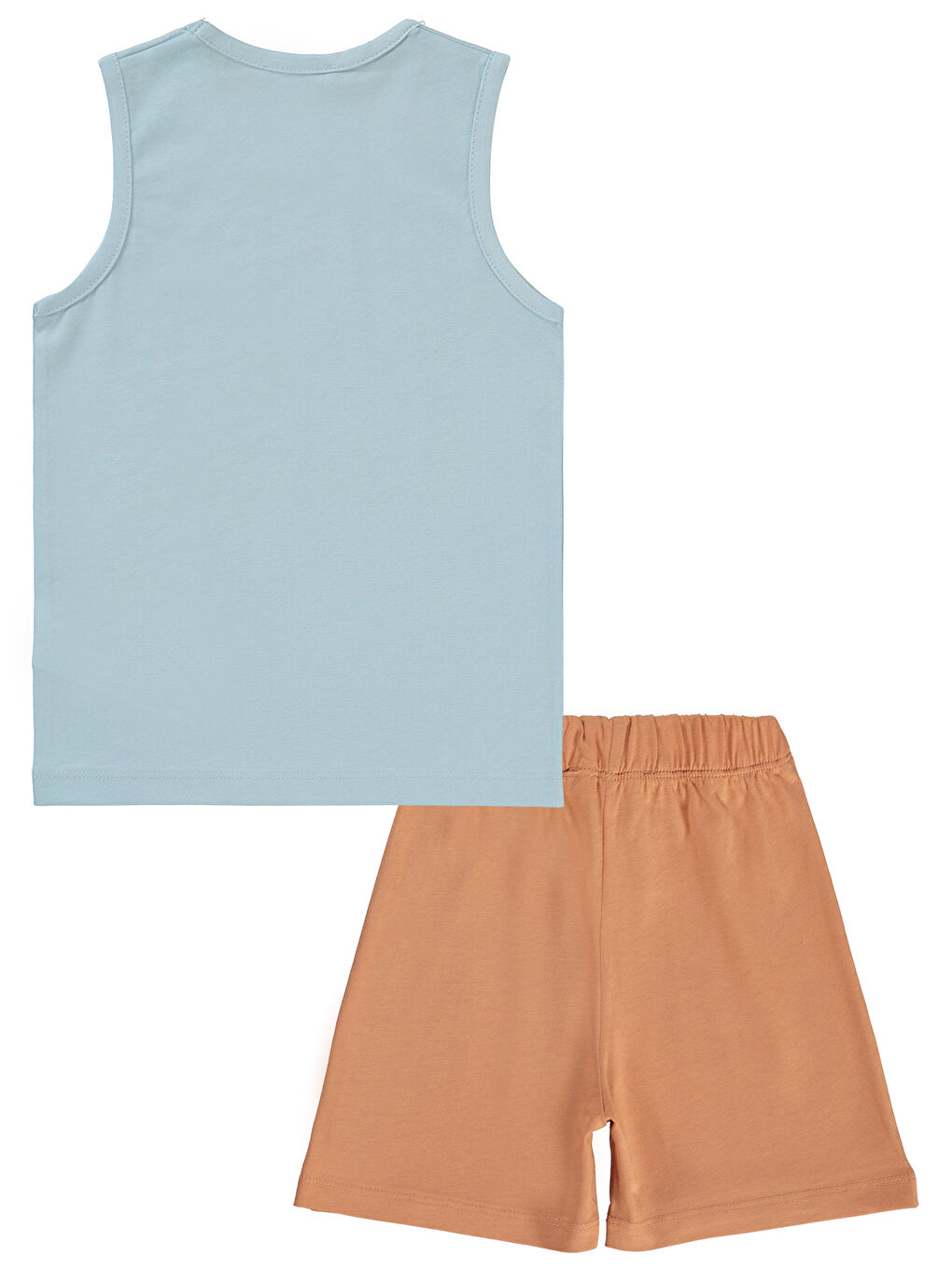 Kahverengi Boys Erkek Çocuk Takım 2-5 Yaş Kiremit-2