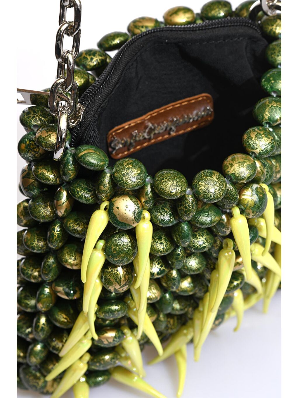 Yeşil Kadın Omuz Çantası-3