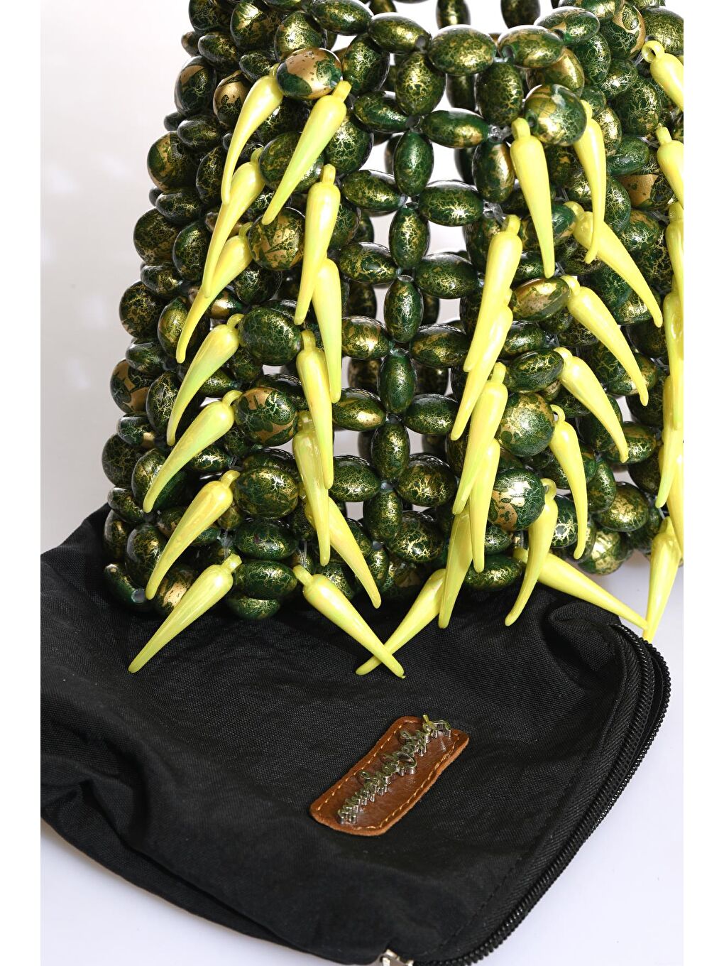 Yeşil Kadın Omuz Çantası-5