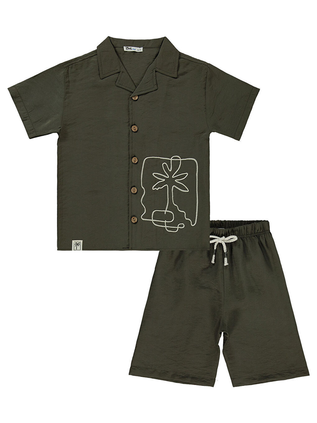 Boys Erkek Çocuk Takım 6-9 Yaş Haki