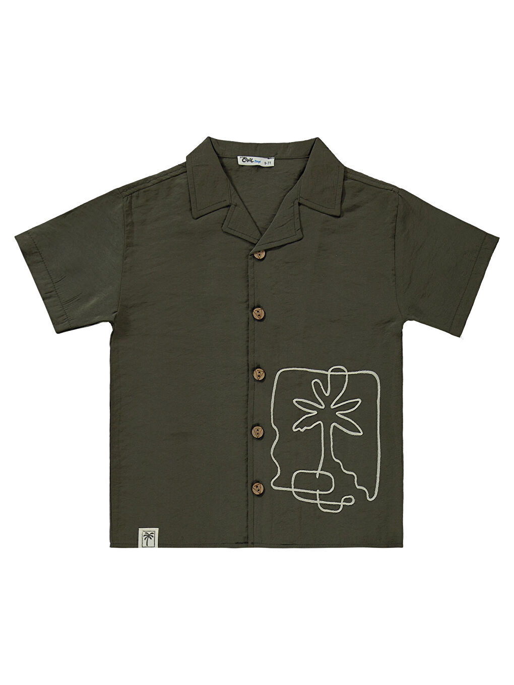 Boys Erkek Çocuk Takım 6-9 Yaş Haki-2