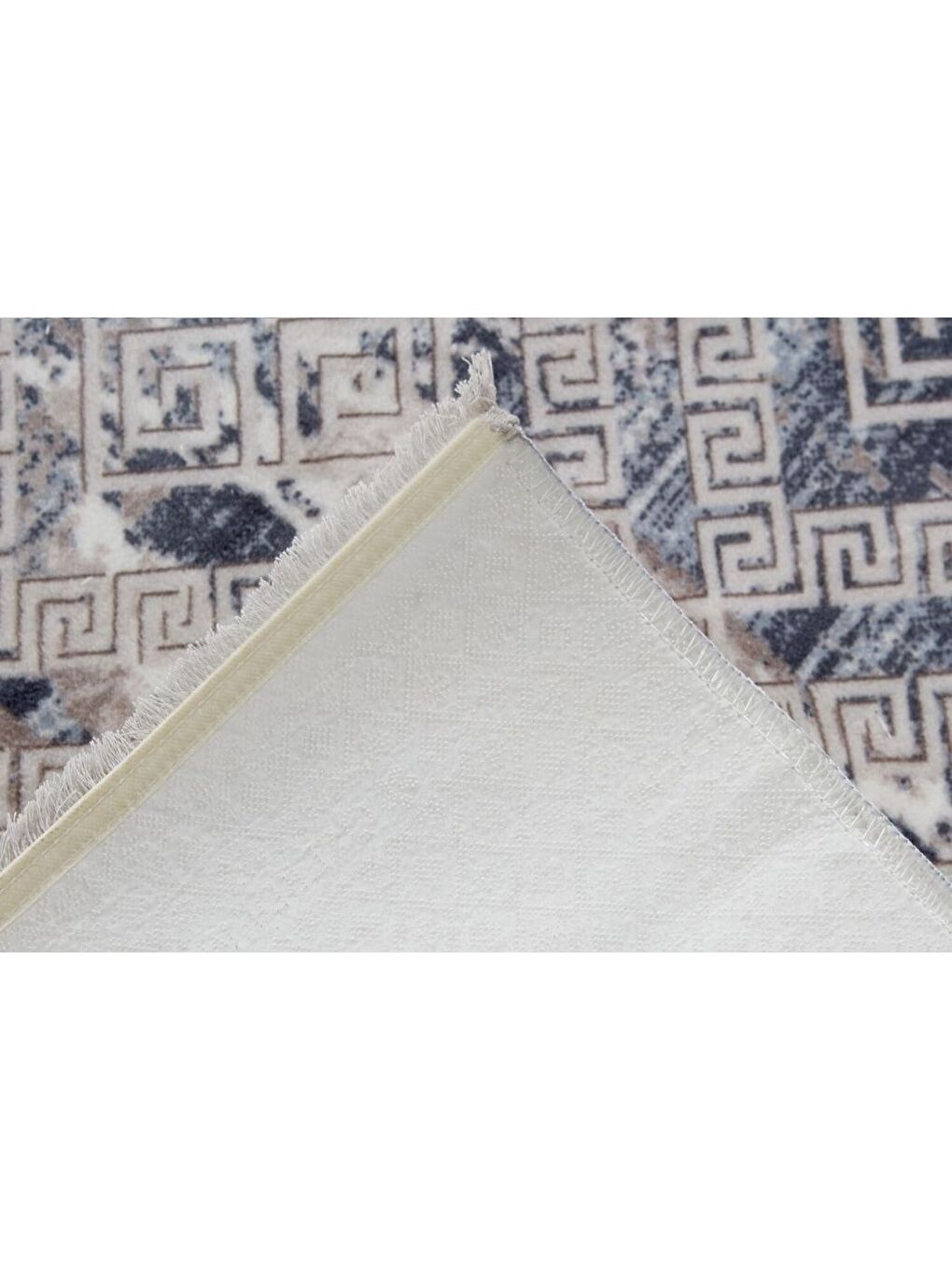 Kaymaz Taban Halı Püsküllü 120x180 Lois Mavi-1