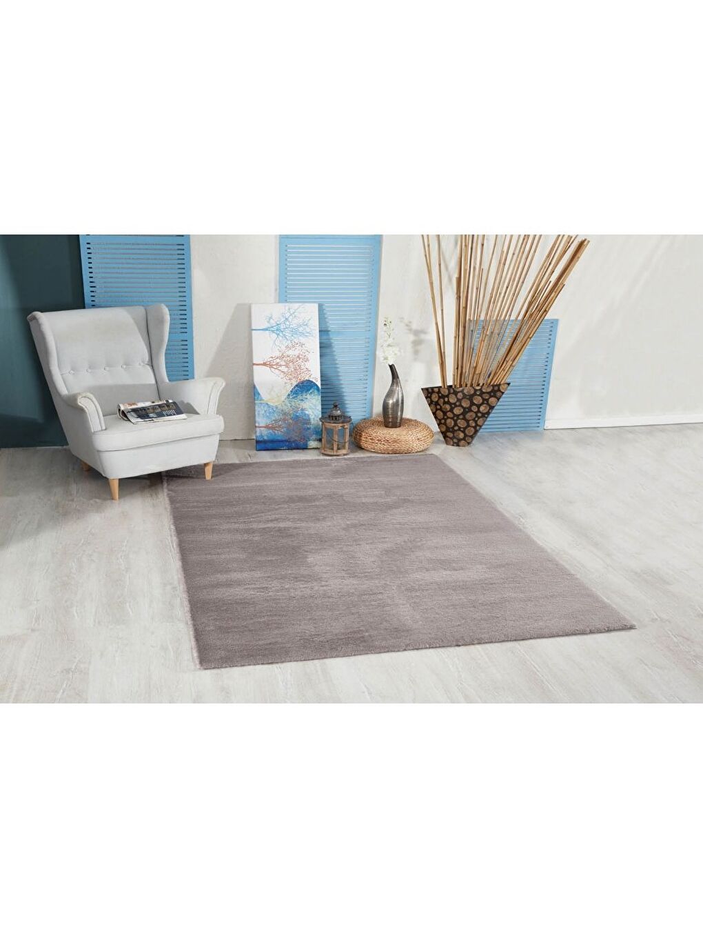 Kürk Halı 80x120 Antrasit