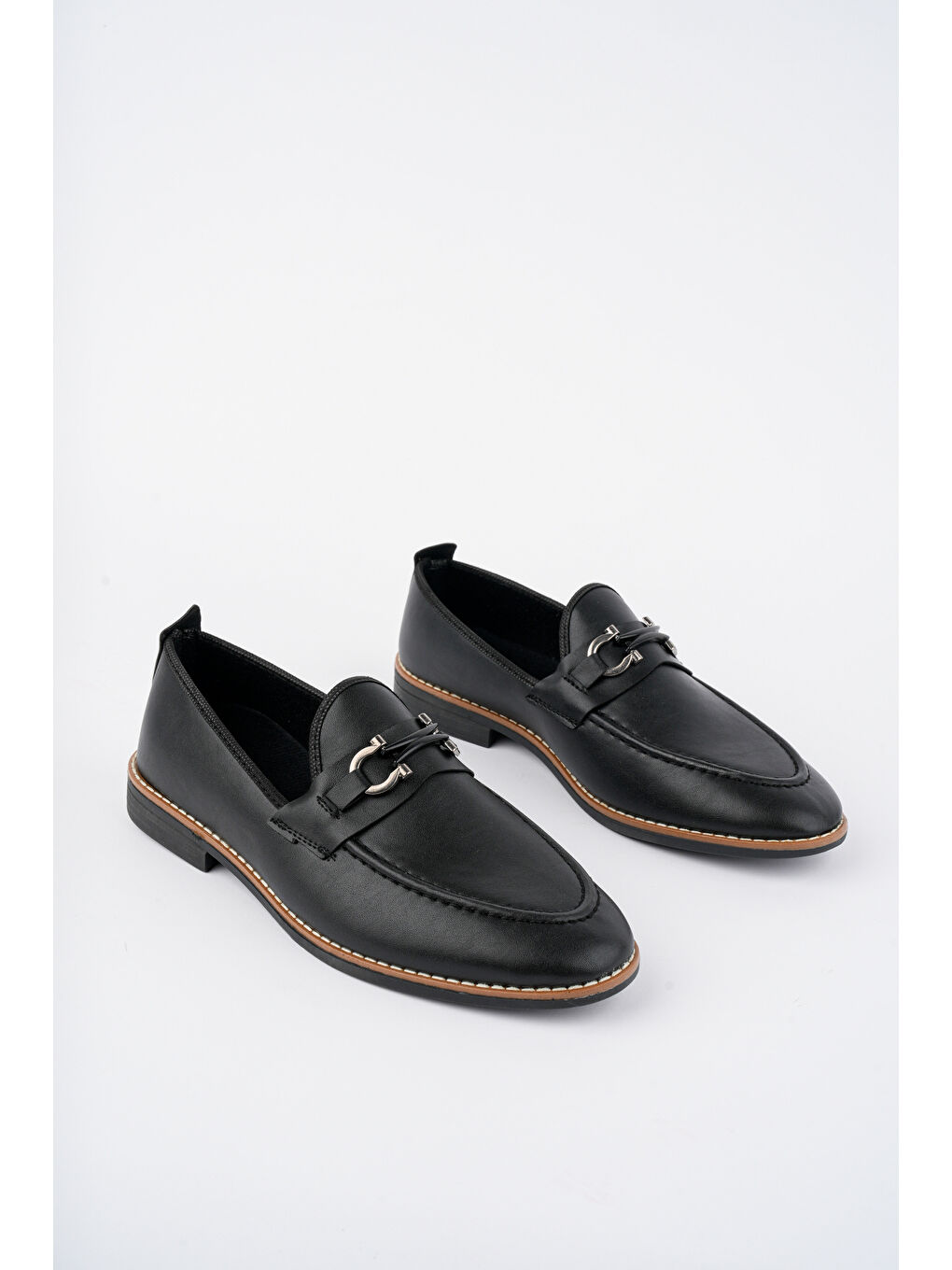 Muggo Siyah M7702 Erkek Günlük Klasik Casual Ayakkabı - 4