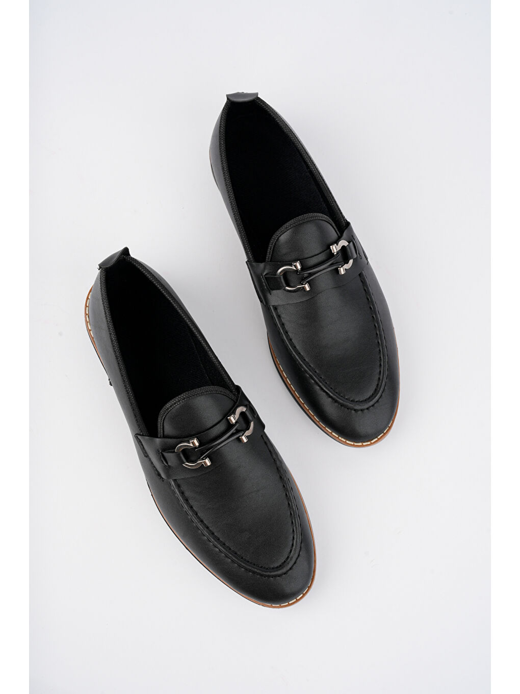 Muggo Siyah M7702 Erkek Günlük Klasik Casual Ayakkabı - 5