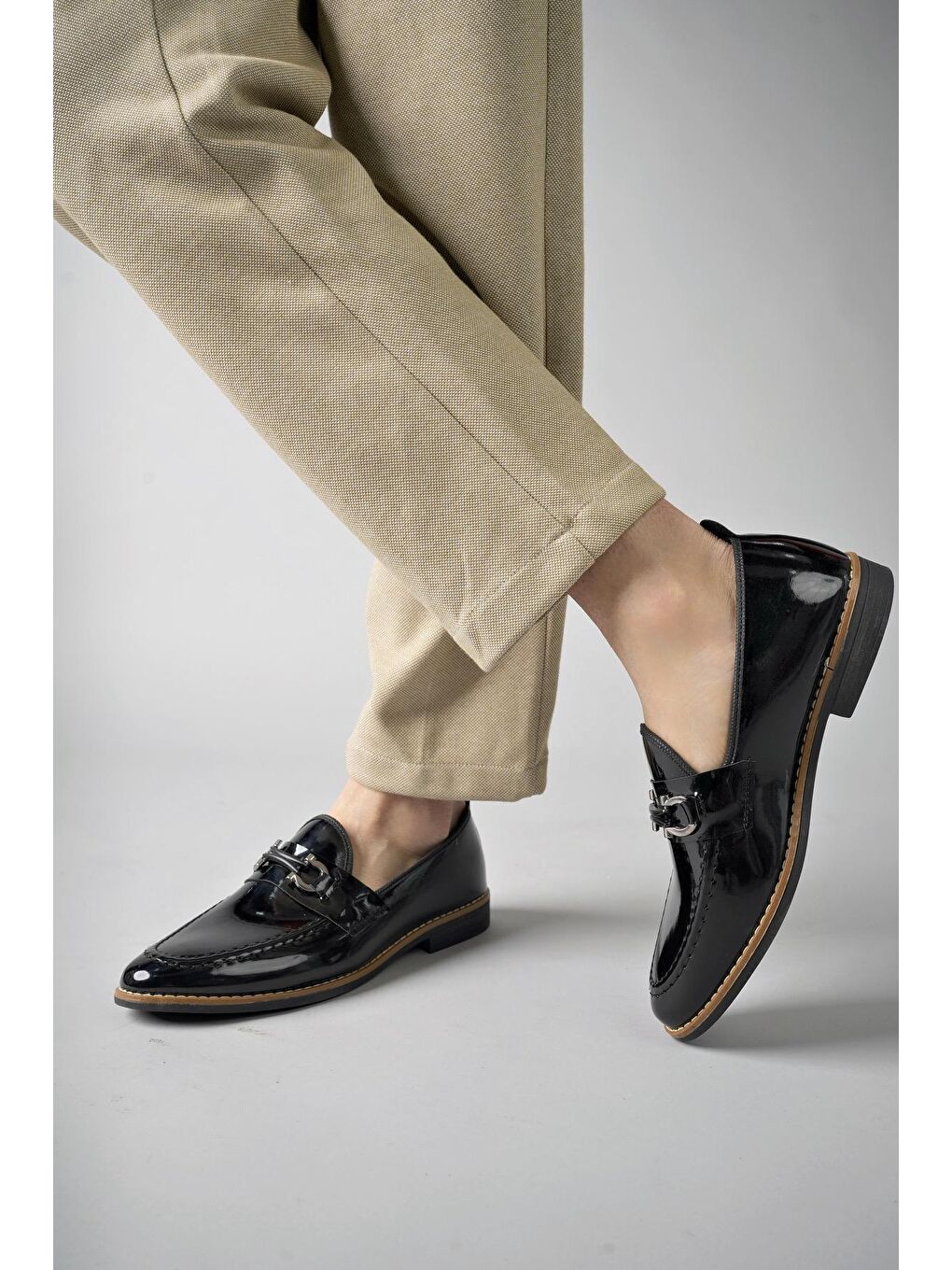 Muggo Siyah M7702 Erkek Günlük Klasik Casual Ayakkabı - 2