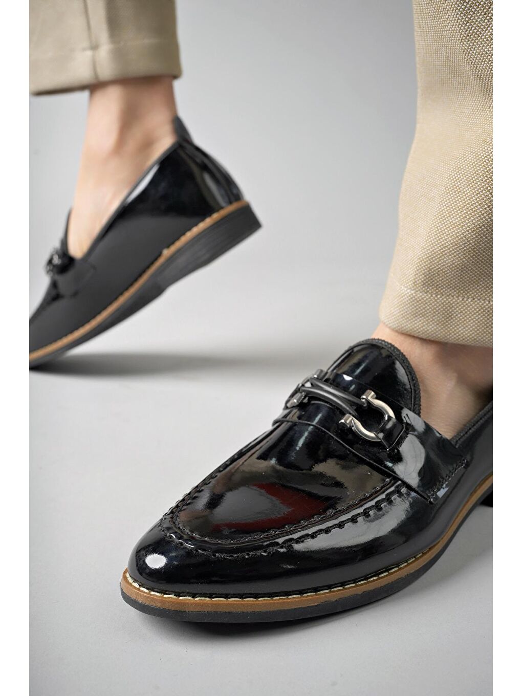 Muggo Siyah M7702 Erkek Günlük Klasik Casual Ayakkabı - 3