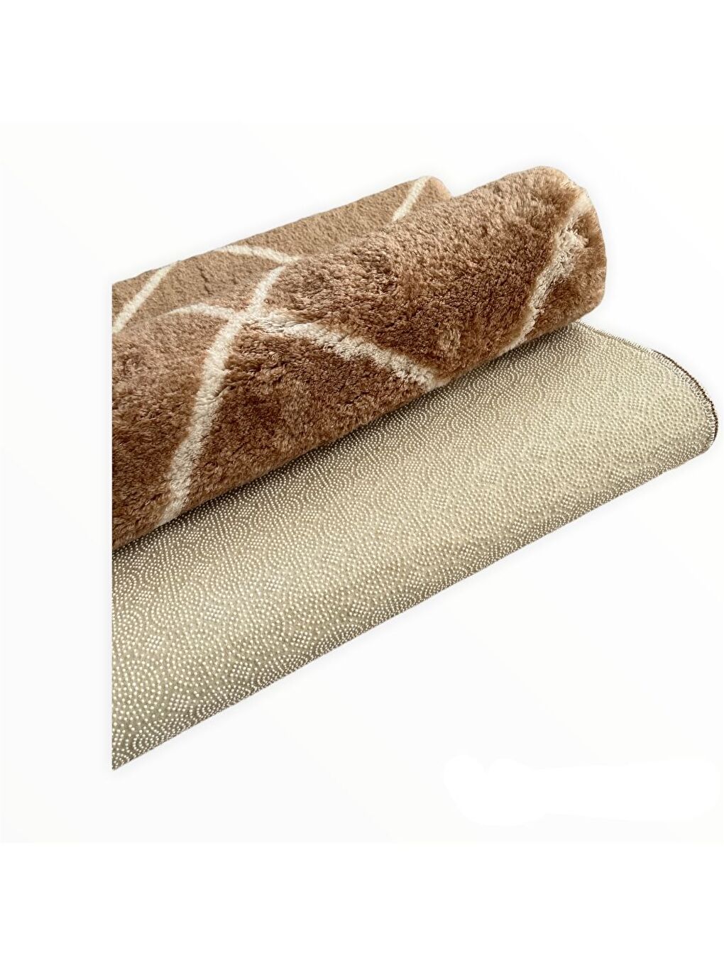 Kahverengi Halı 50x80 Diamond Sütlü Kahve-1