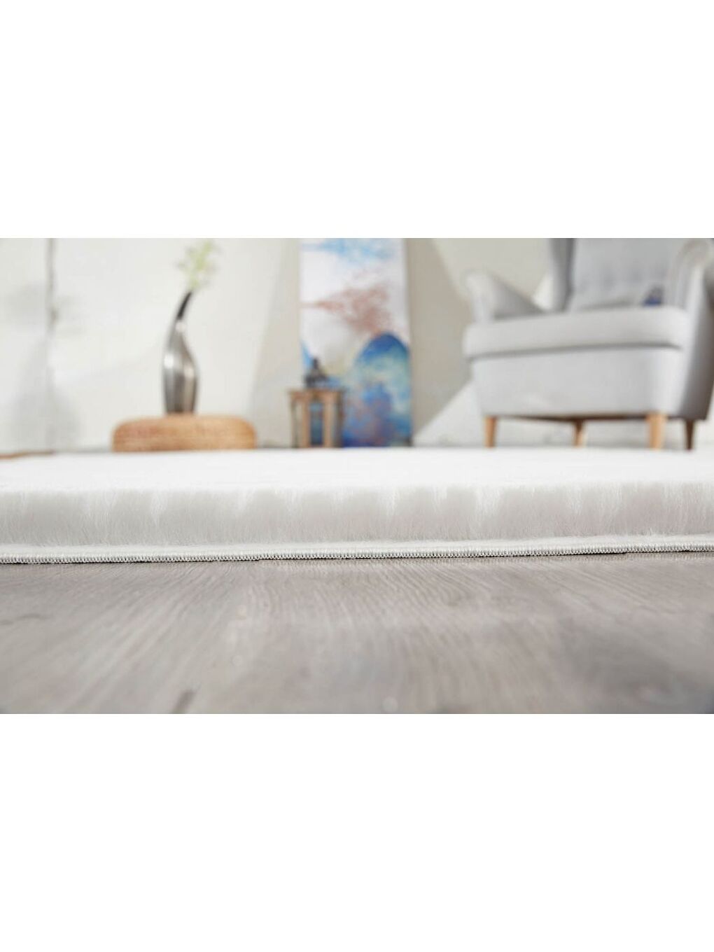 Kürk Halı 60x120 Bej-1