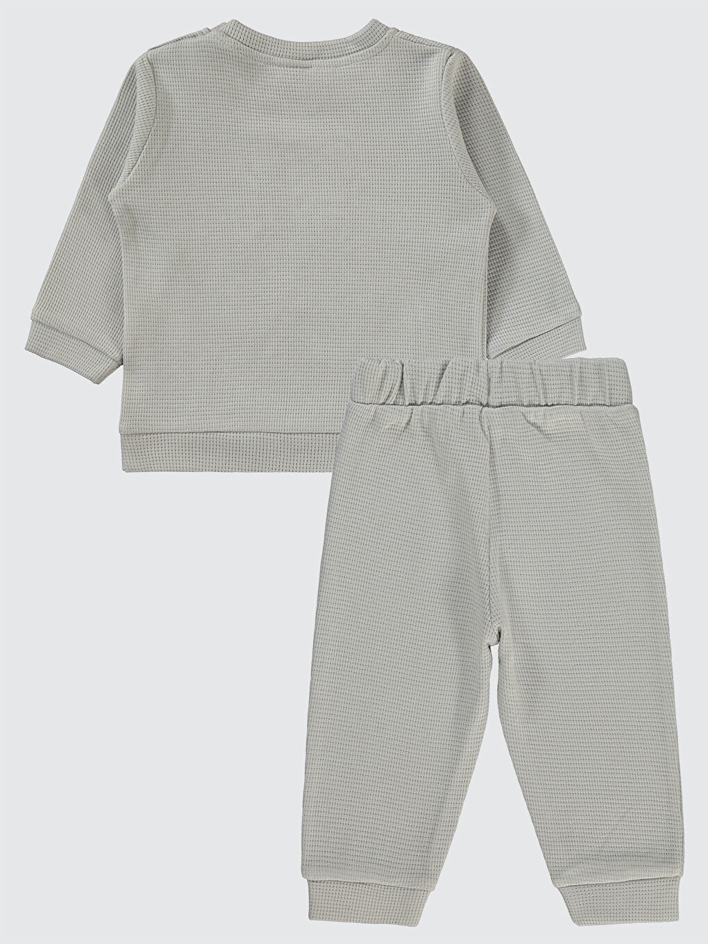 Baby Erkek Bebek Takım 6-18 Ay Gri-1