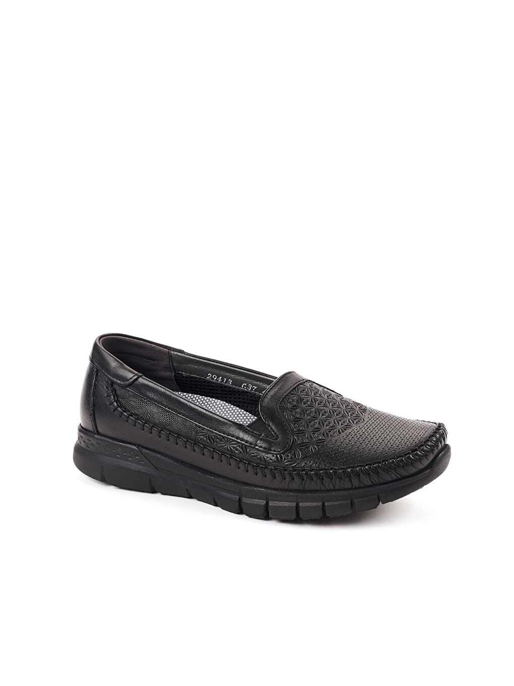 ETERNA-G Comfort Kadın Deri Ayakkabı Siyah