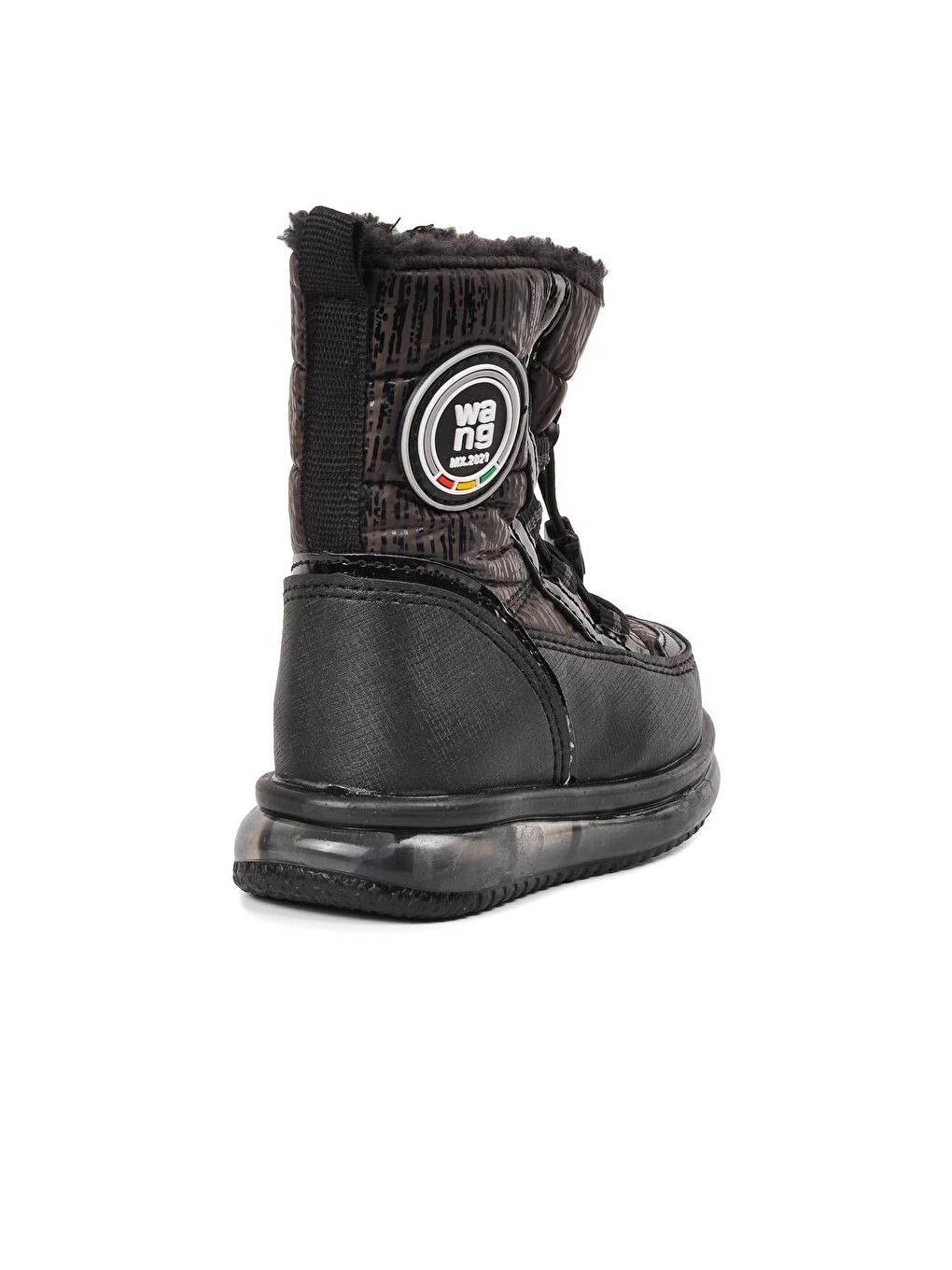 Yelets Bebek Siyah İçi Kürklü Su İtici Bebek Kar Botu-3