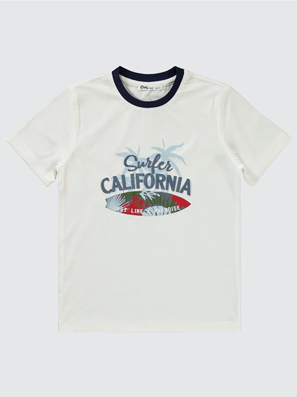 Boys 2'li 6-9 Yaş Takım - Beyaz 8-9 Yaş