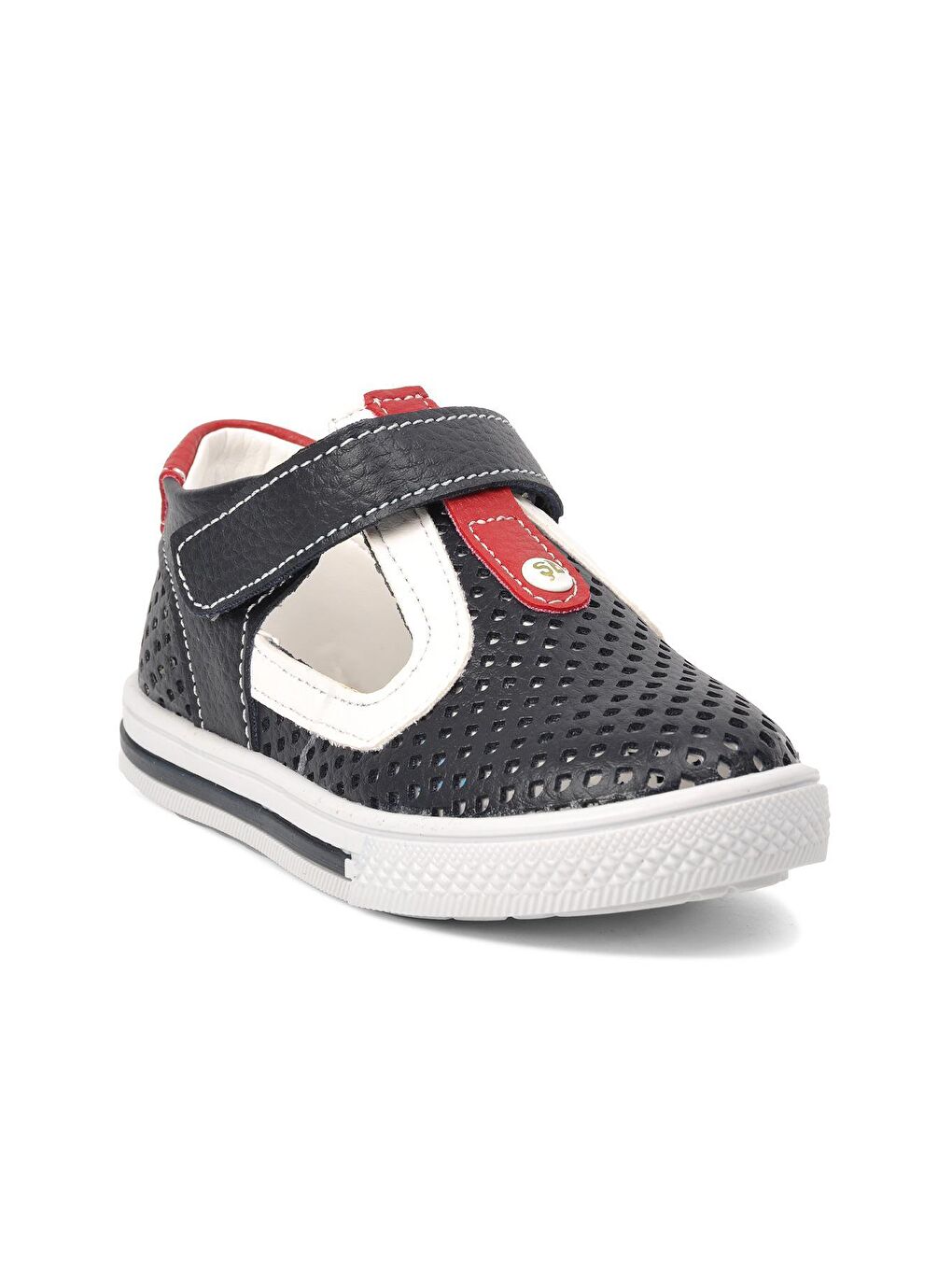 Lacivert Cırtlı Ortopedik Erkek Çocuk Sandalet 2234-2