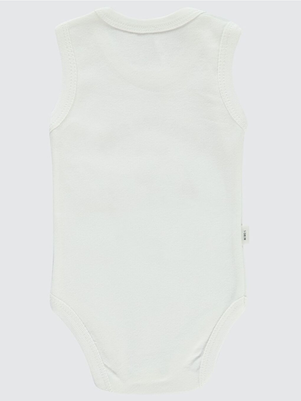 Baby Babaannesi'Nin Minik Kuzusu Sfr.Kol1-36 Ay Çıtçıtlı Badi - Ekru 6-9 Ay-2
