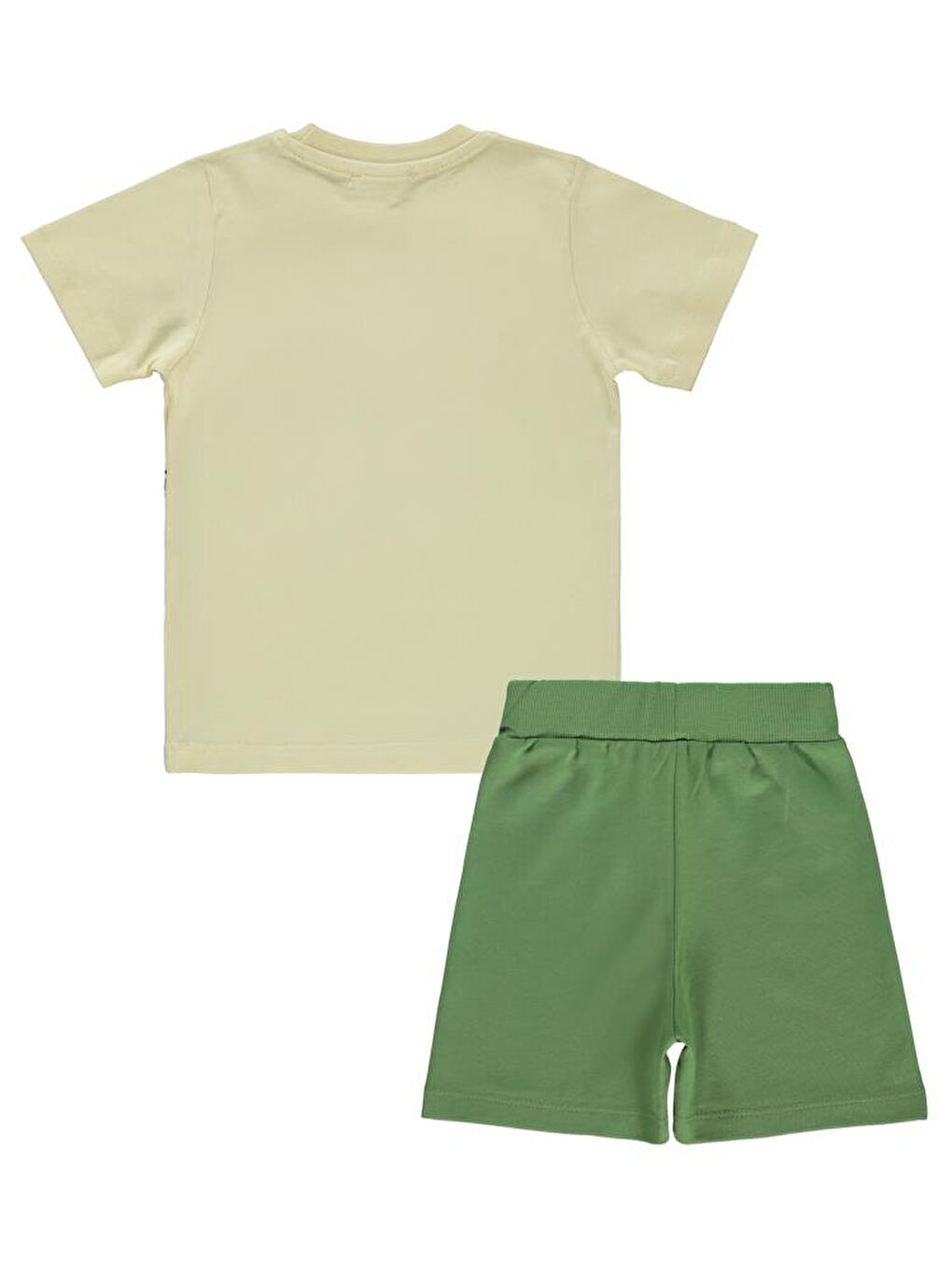 Boys Dinozor Baskılı 2-5 Yaş Takım - Bej2-3 Yaş-2