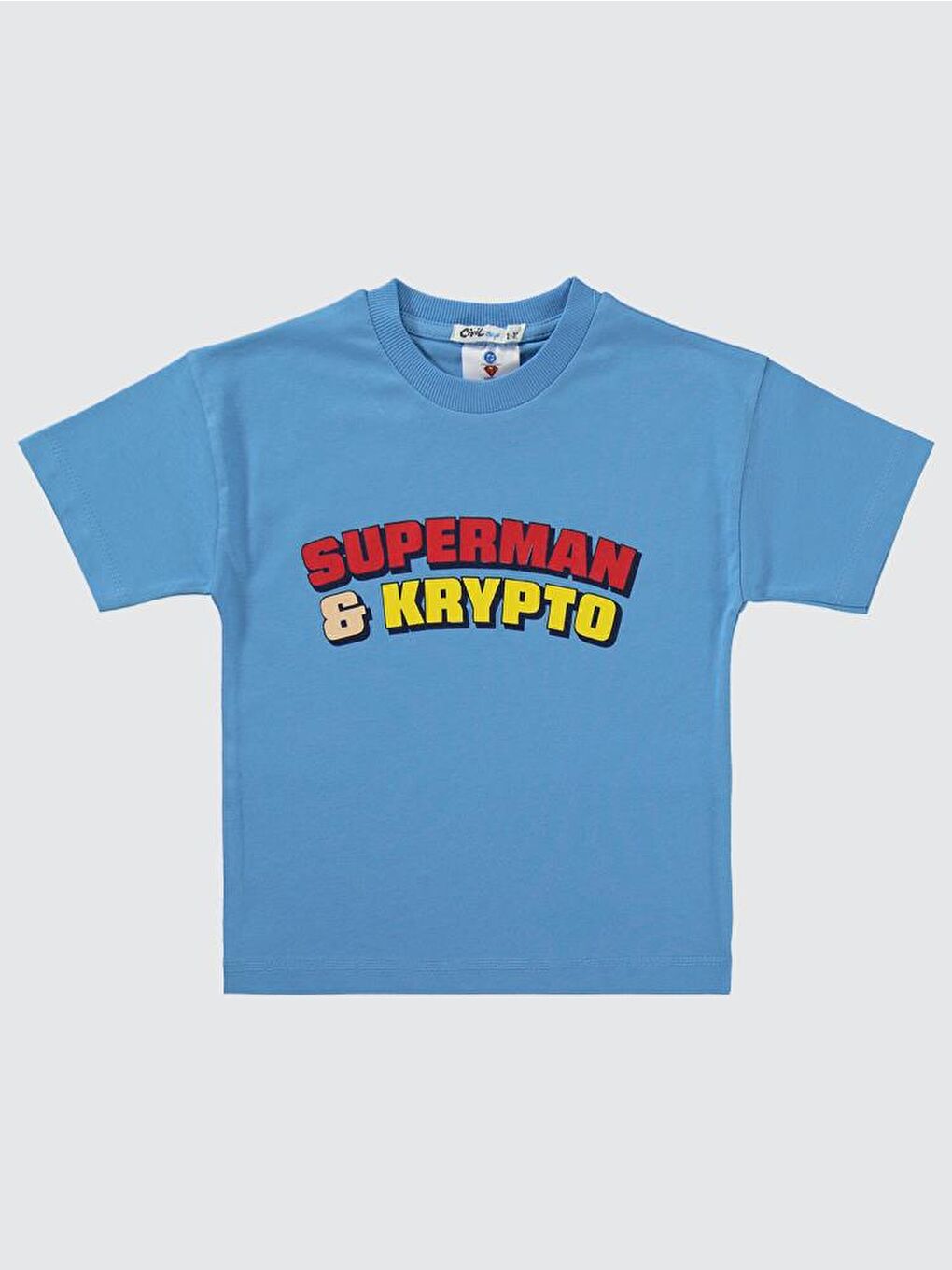 Civil Boys Süperman & Krypto Baskılı 2-5 Yaş Takım - Mavi3-4 Yaş-1