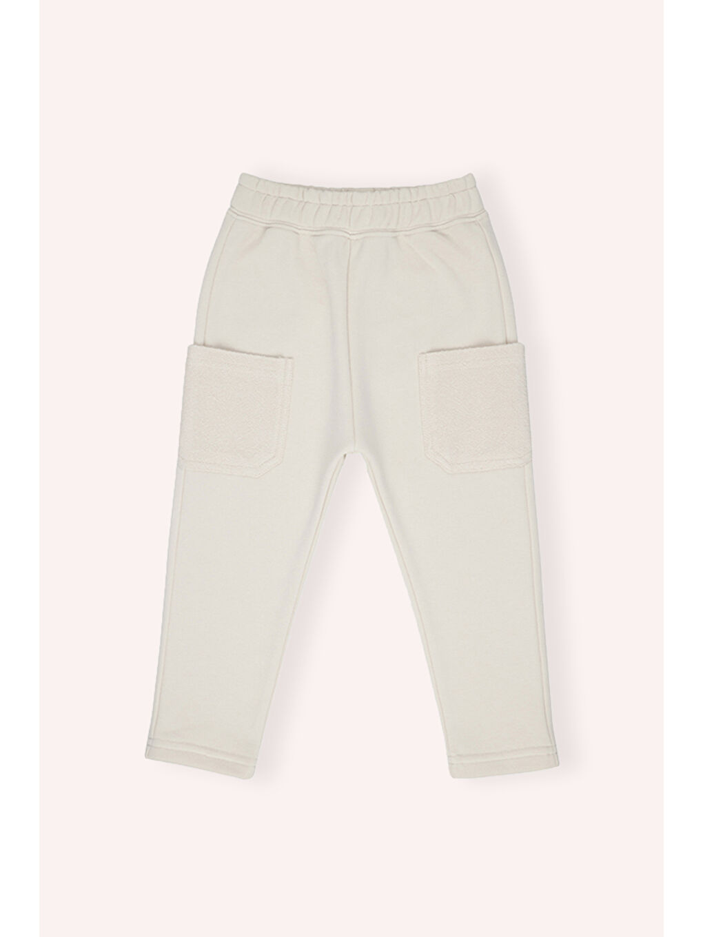 Erkek Bebek Bej Eşofman Altı