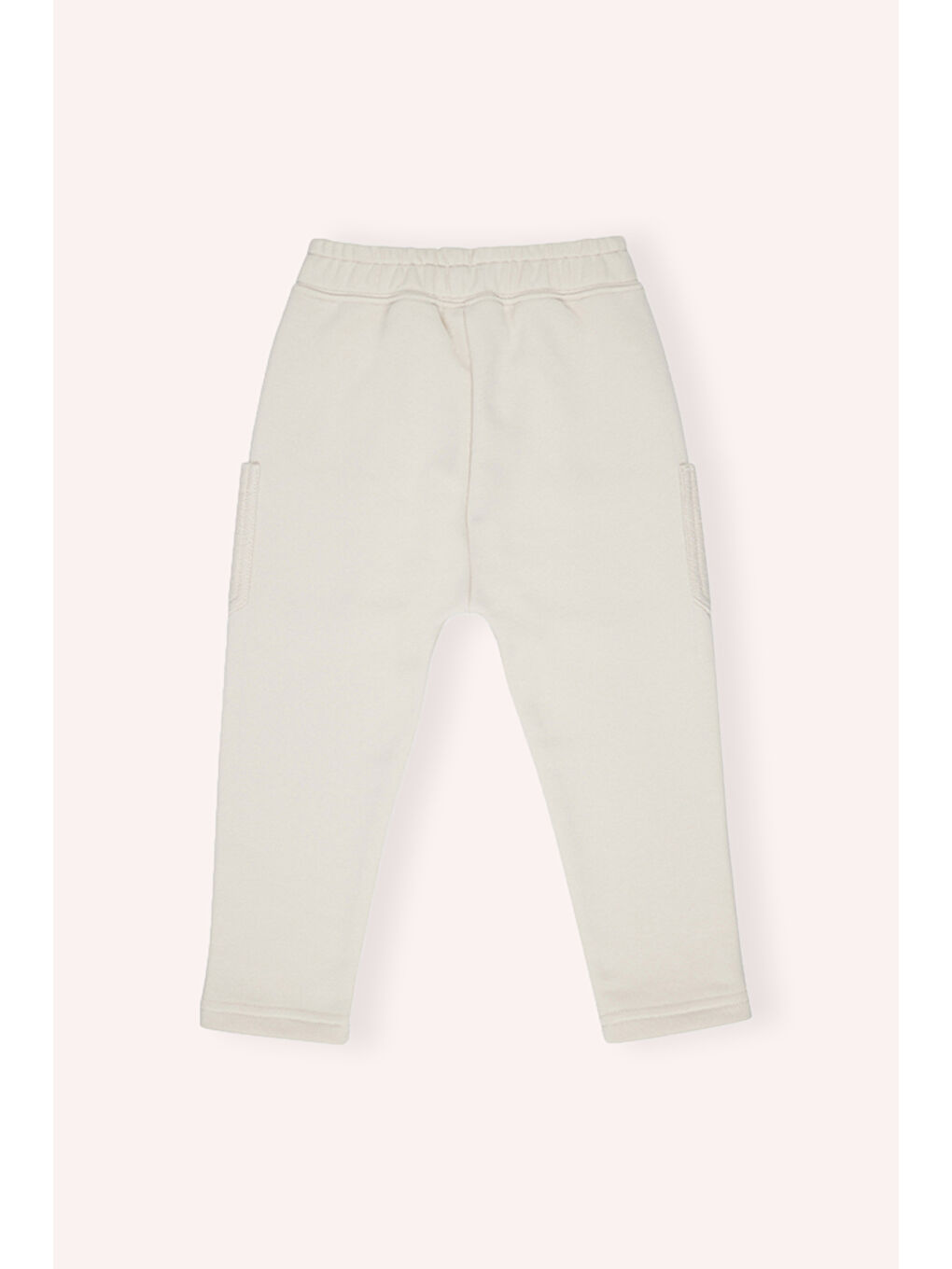 Erkek Bebek Bej Eşofman Altı-2