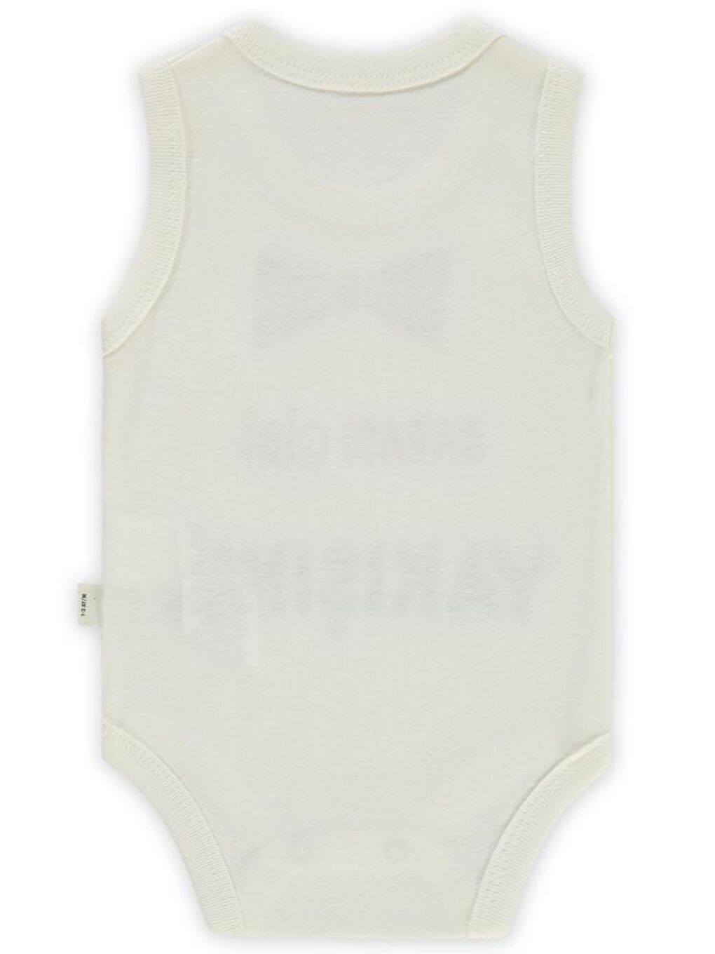Baby Babası Gibi Yakışıklı Baskılı Sfr.Kol1-36 Ay Çıtçıtlı Badi - Ekru 18-24 Ay