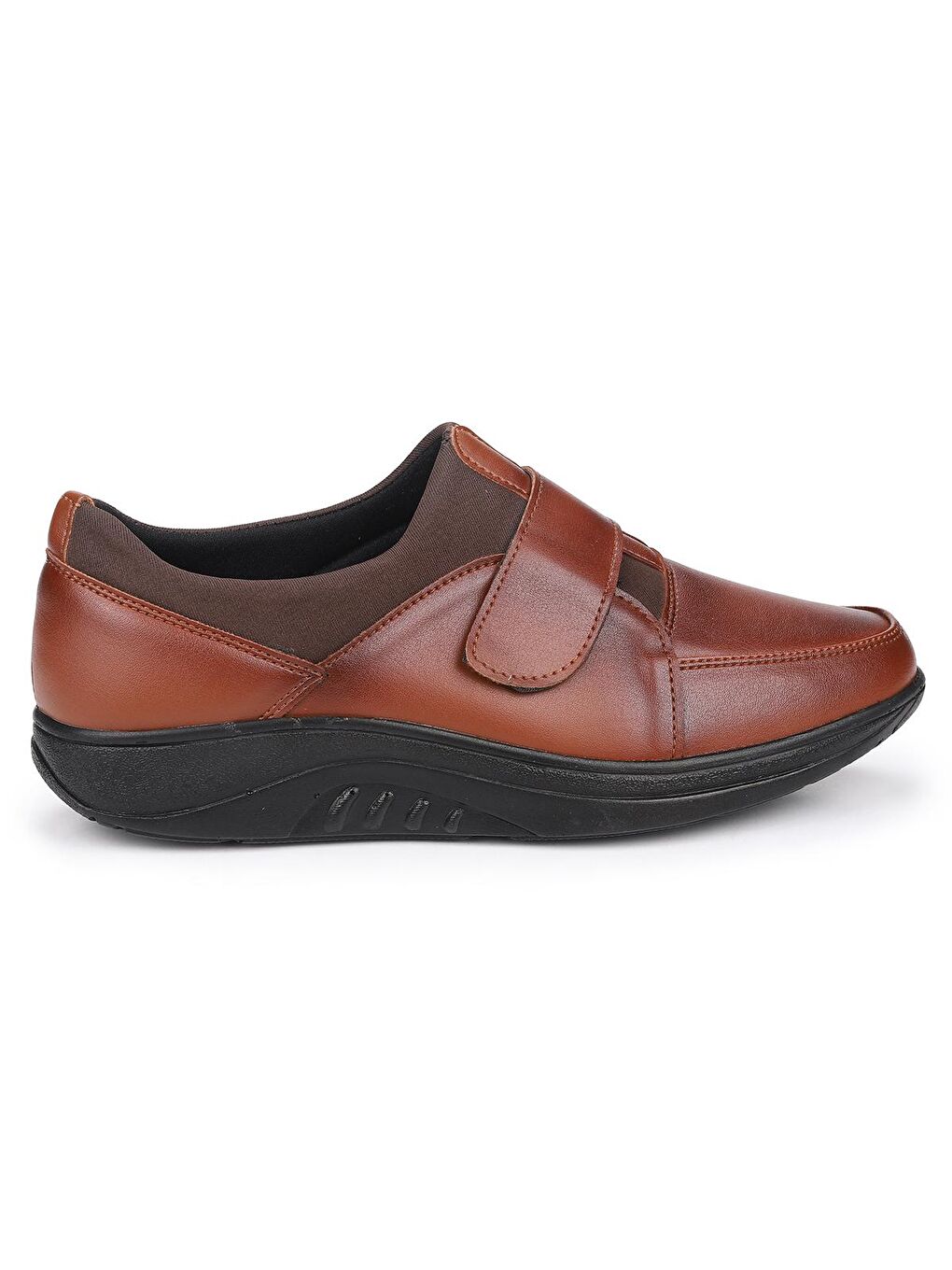 Kahverengi Rahat Konfor Özel Topuk Jeli Anne Günlük Ayakkabı 701-3