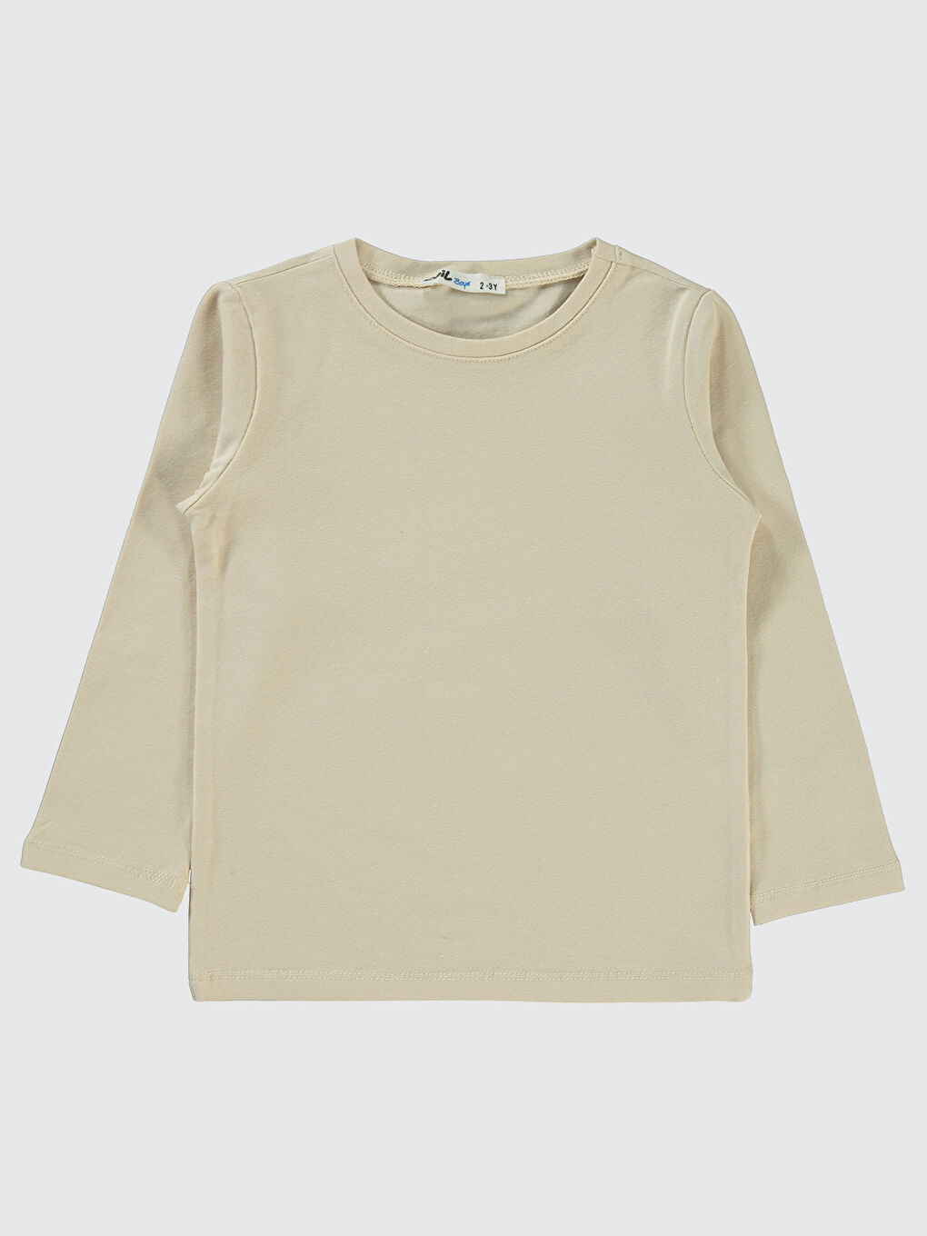 Bej Erkek Çocuk Sweatshirt 2-5 Yaş Taş Rengi