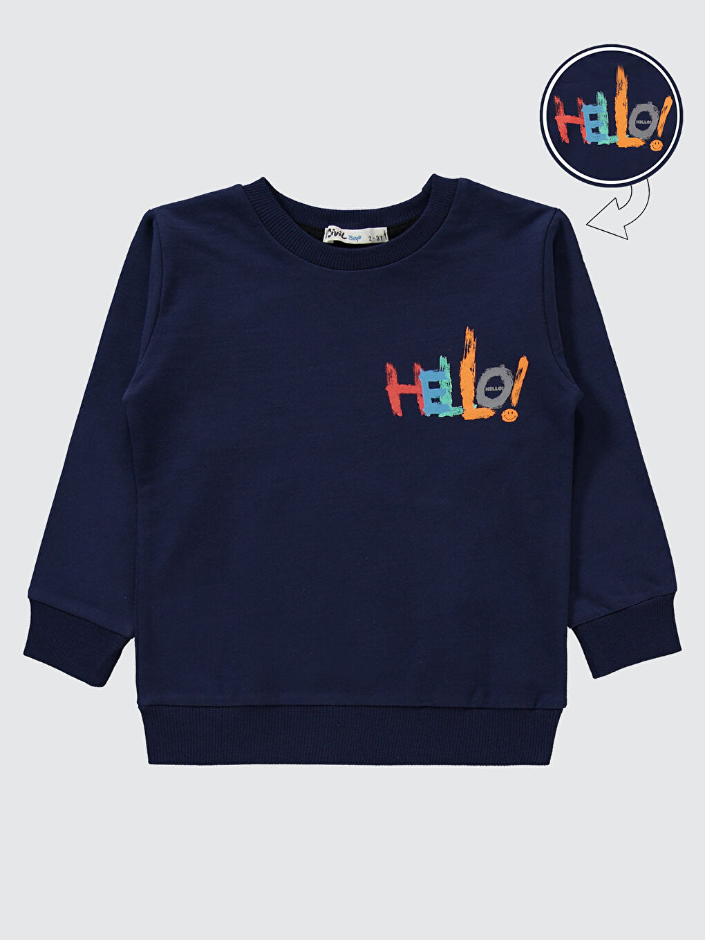 Boys Erkek Çocuk Eşofman Takımı 2-5 Yaş Lacivert-2