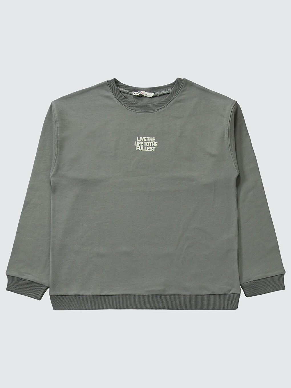 Gri Kız Çocuk Eşofman Takımı 10-13 Yaş Füme-2