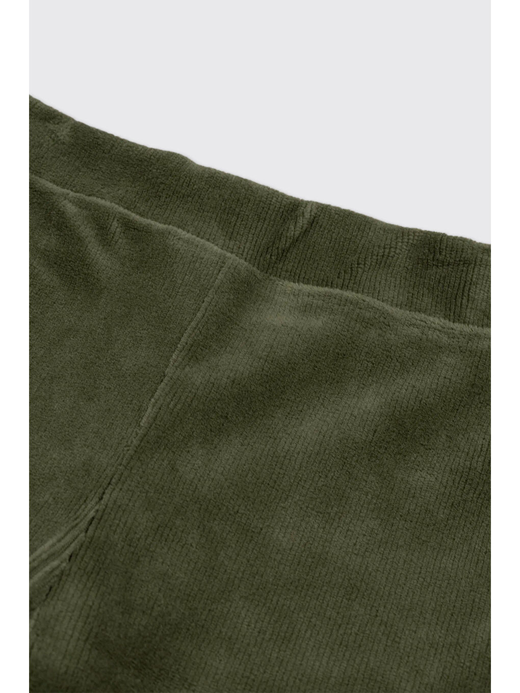 Kız Çocuk Fitilli Yeşil Tayt-2