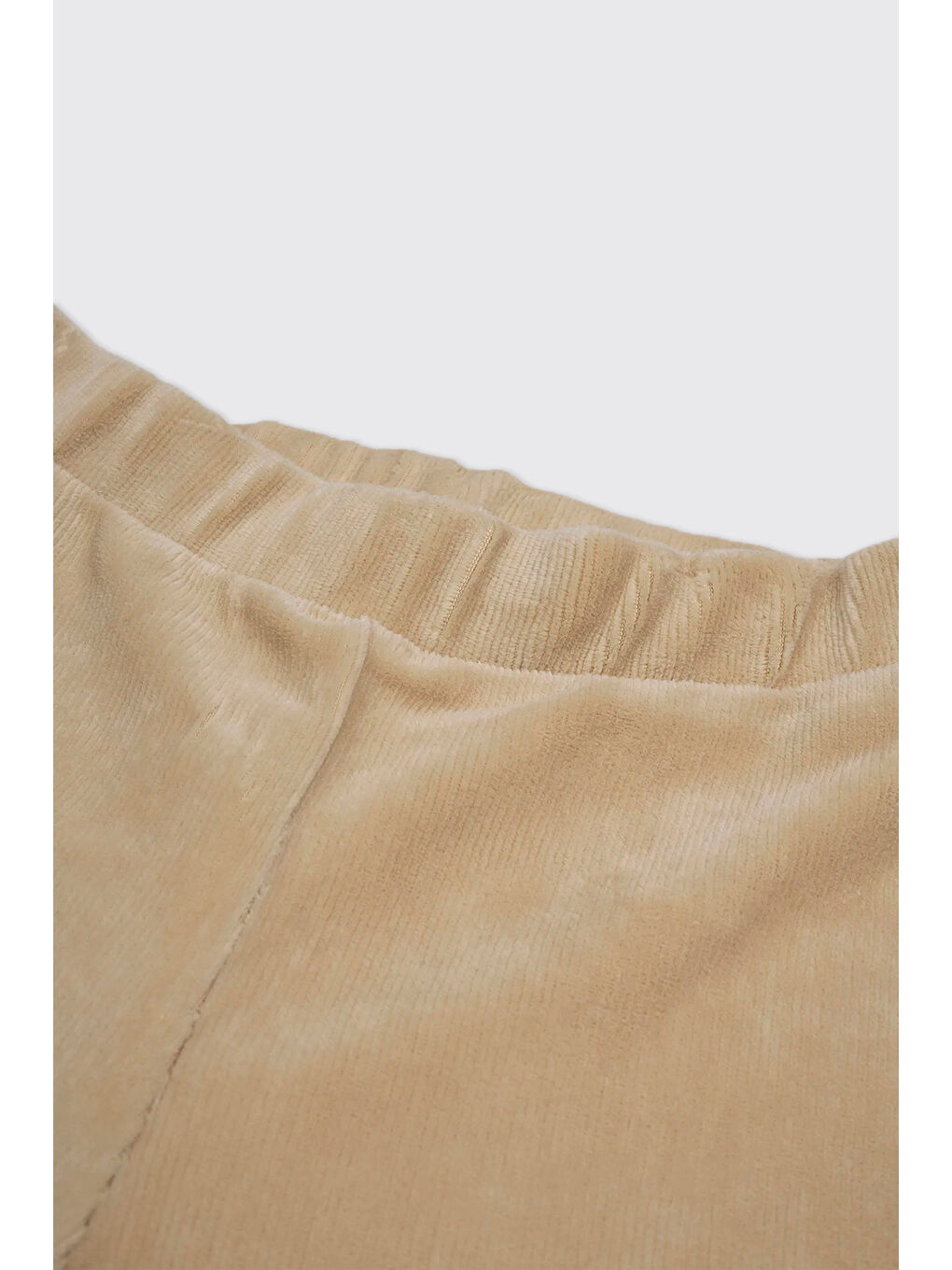 Kız Çocuk Fitilli Bej Tayt-2