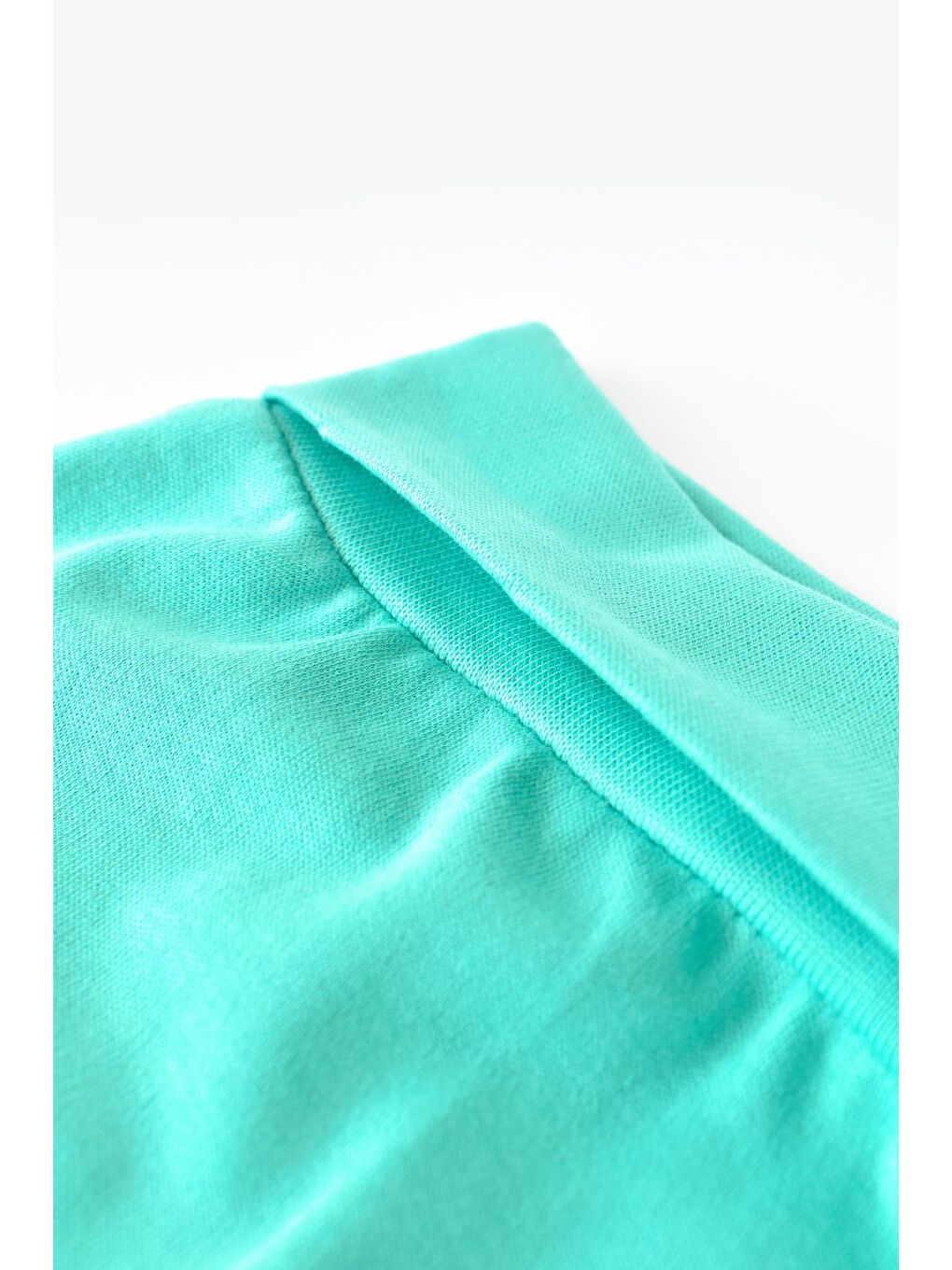 Turkuaz Organik Pamuklu Bebek Eşofman Altı Pantolon-2