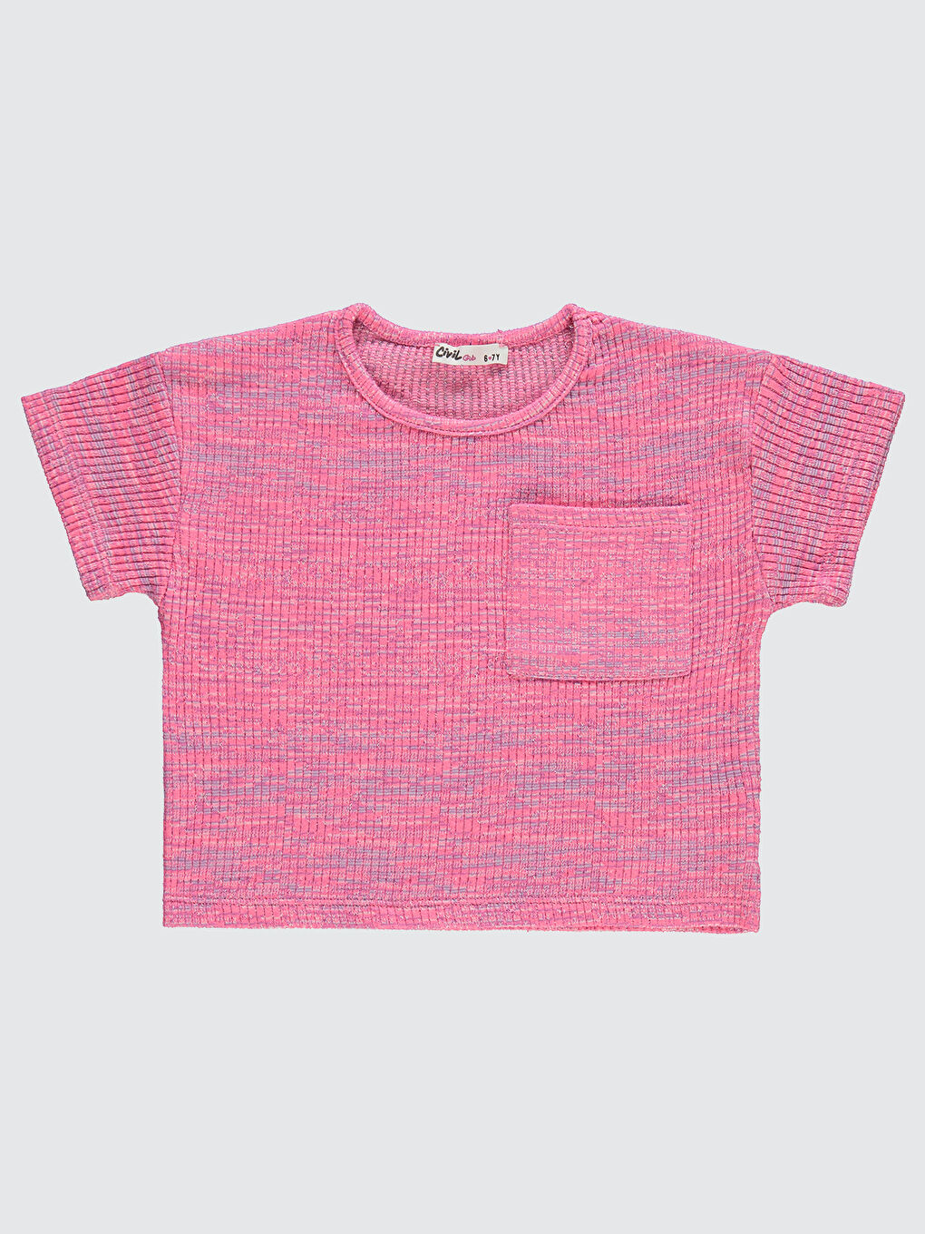 Girls Kız Çocuk Tişört 10-13 Yaş Şeker Pembesi