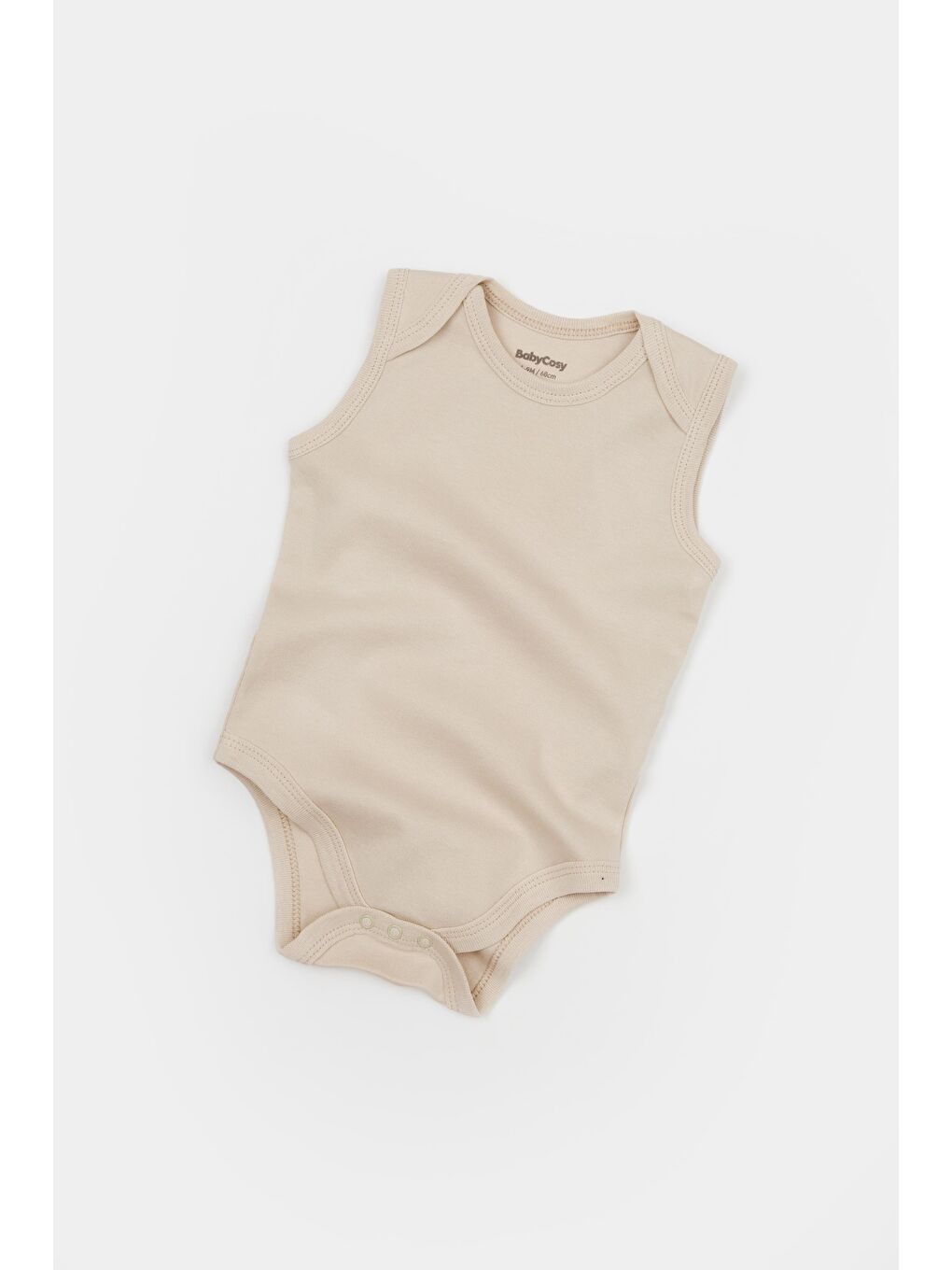 Bej Organik Askılı Badi