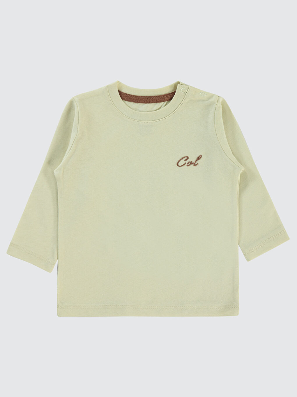 Bej Baby Erkek Bebek Sweatshirt 6-18 Ay Taş Rengi