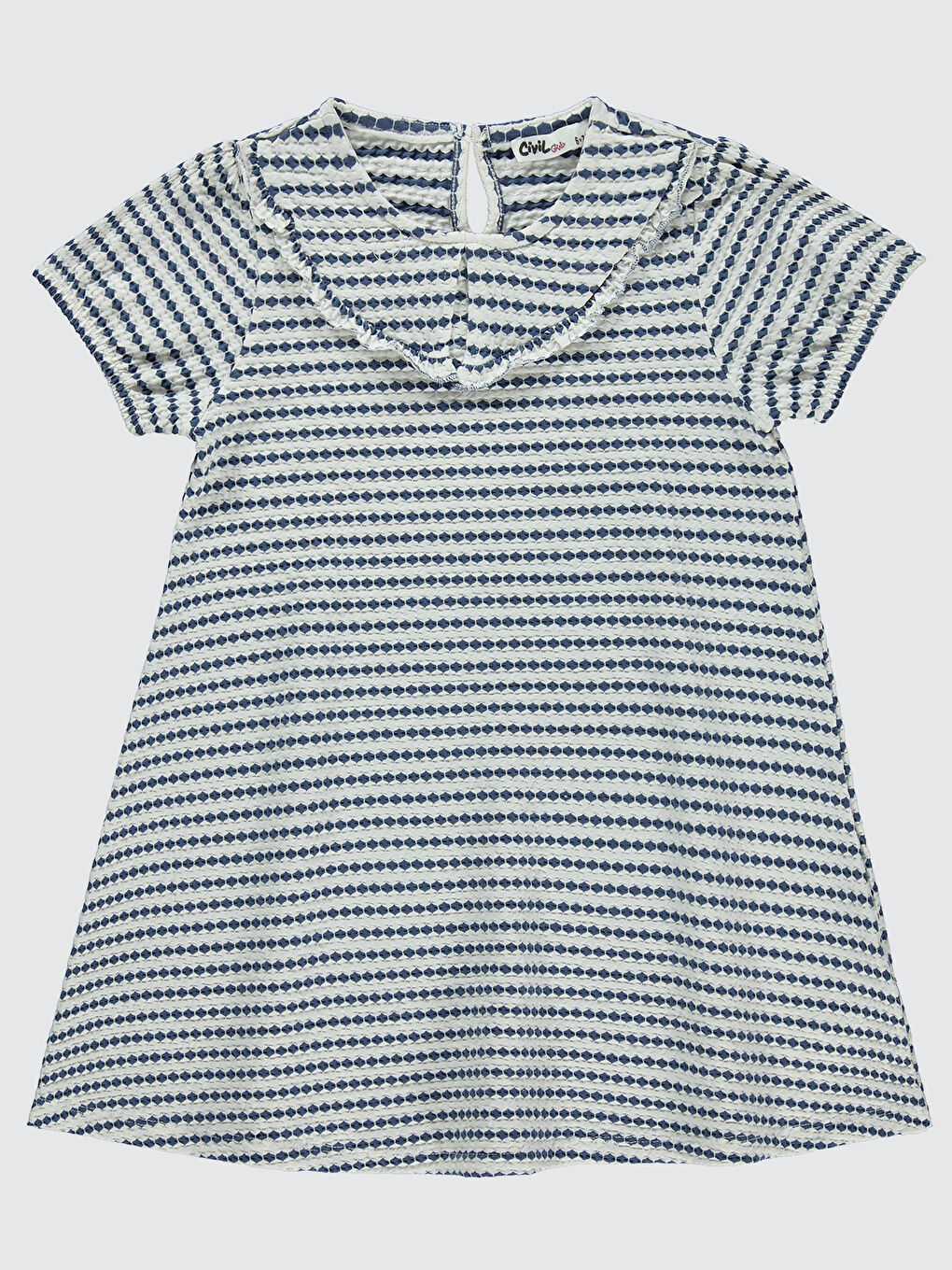 Girls Kız Çocuk Elbise 6-9 Yaş Element Mavisi