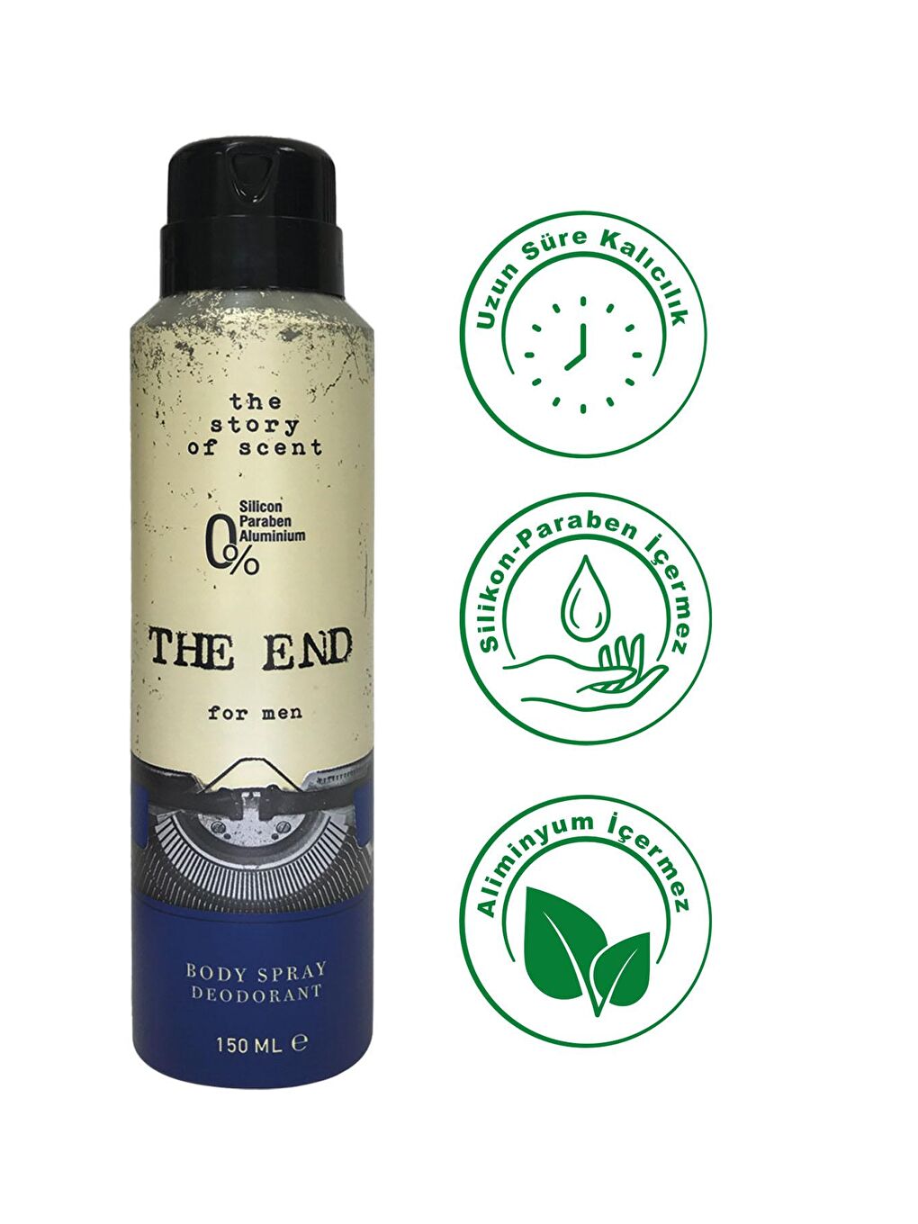 The End Karışık EDT Erkek Parfüm 100 ml ve Deodorant 150 ml 3 Adet - 3