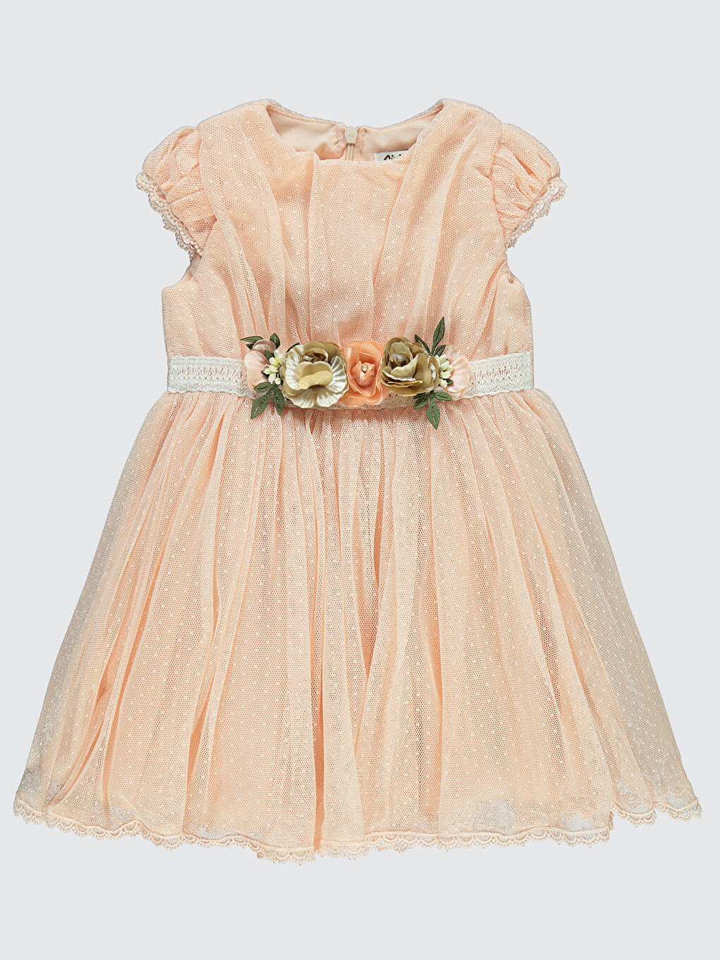 Pembe Girls Kız Çocuk Elbise 2-5 Yaş Somon