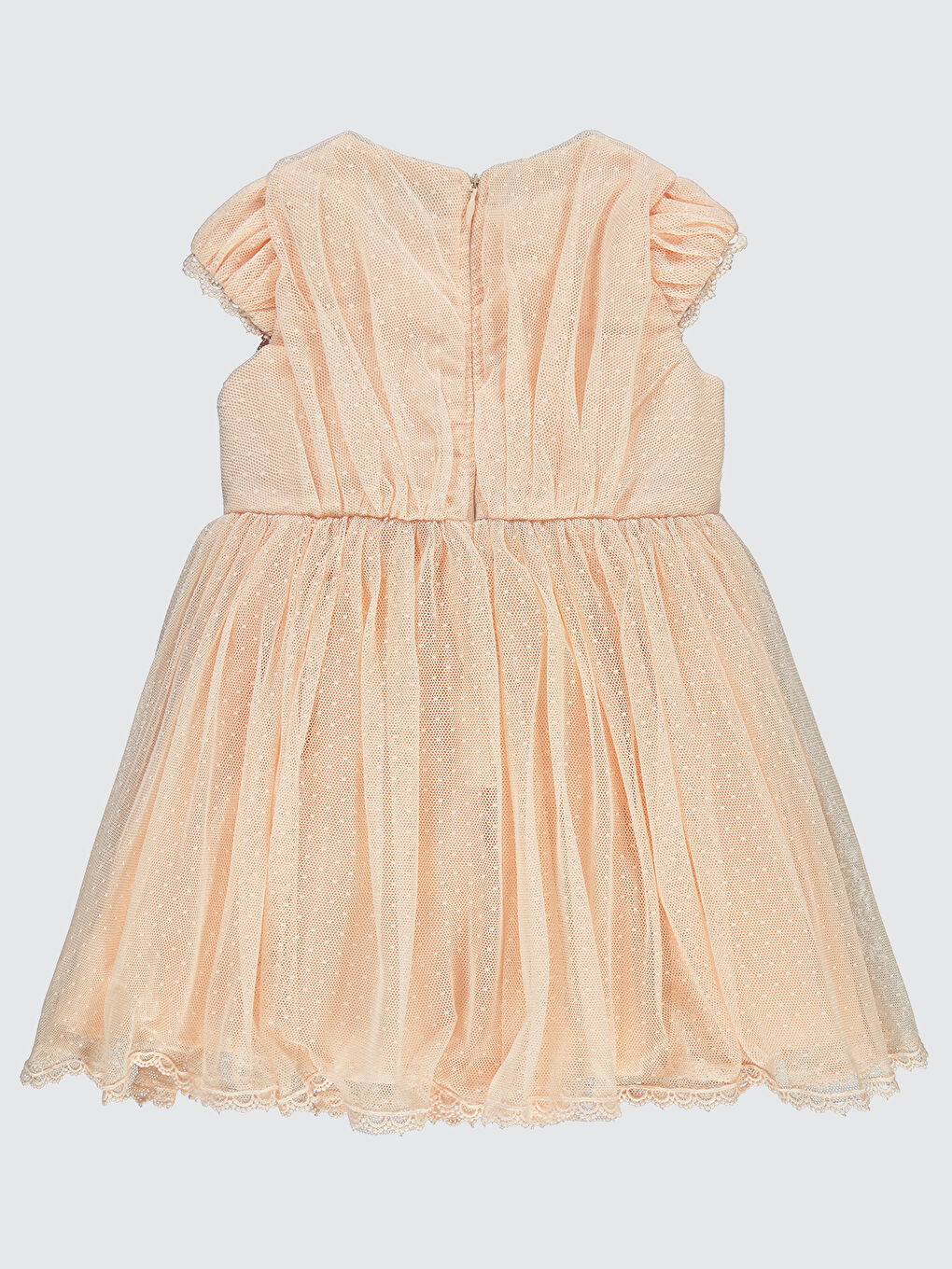 Pembe Girls Kız Çocuk Elbise 2-5 Yaş Somon-1