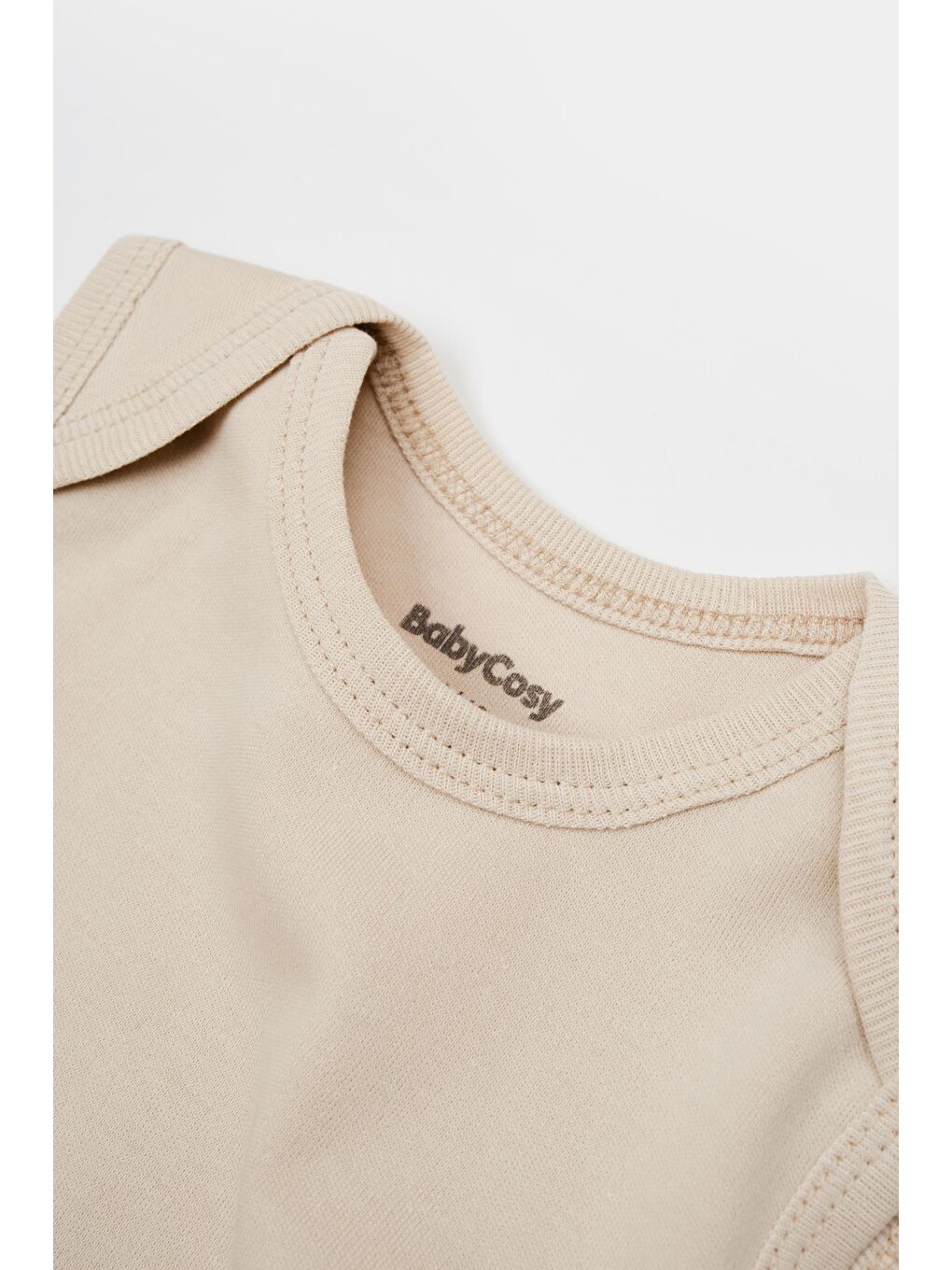 Bej Organik Askılı Badi-3