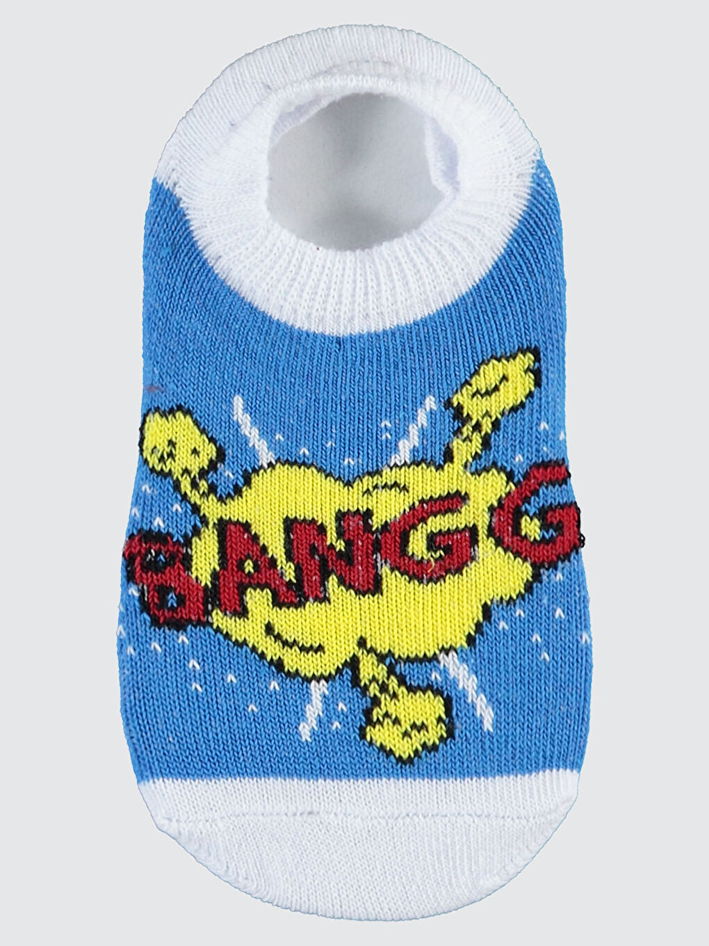 Erkek Çocuk 3'lü Çorap 2-12 Yaş Beyaz-4