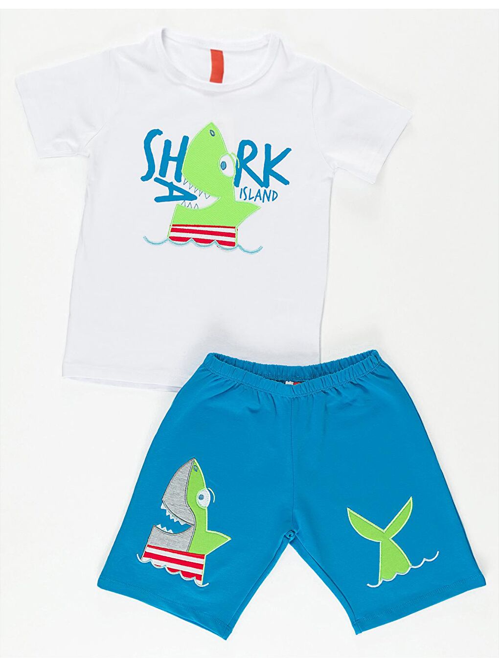 Karışık Shark Island Şort Takım-2