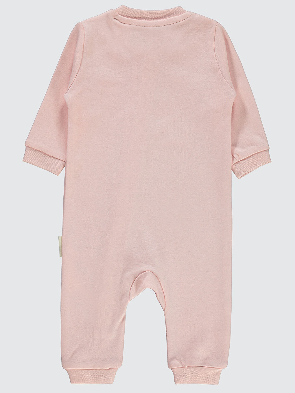 Civil Baby Bebek Organik Patiksiz Tulum 0-6 Ay Pembe - 1