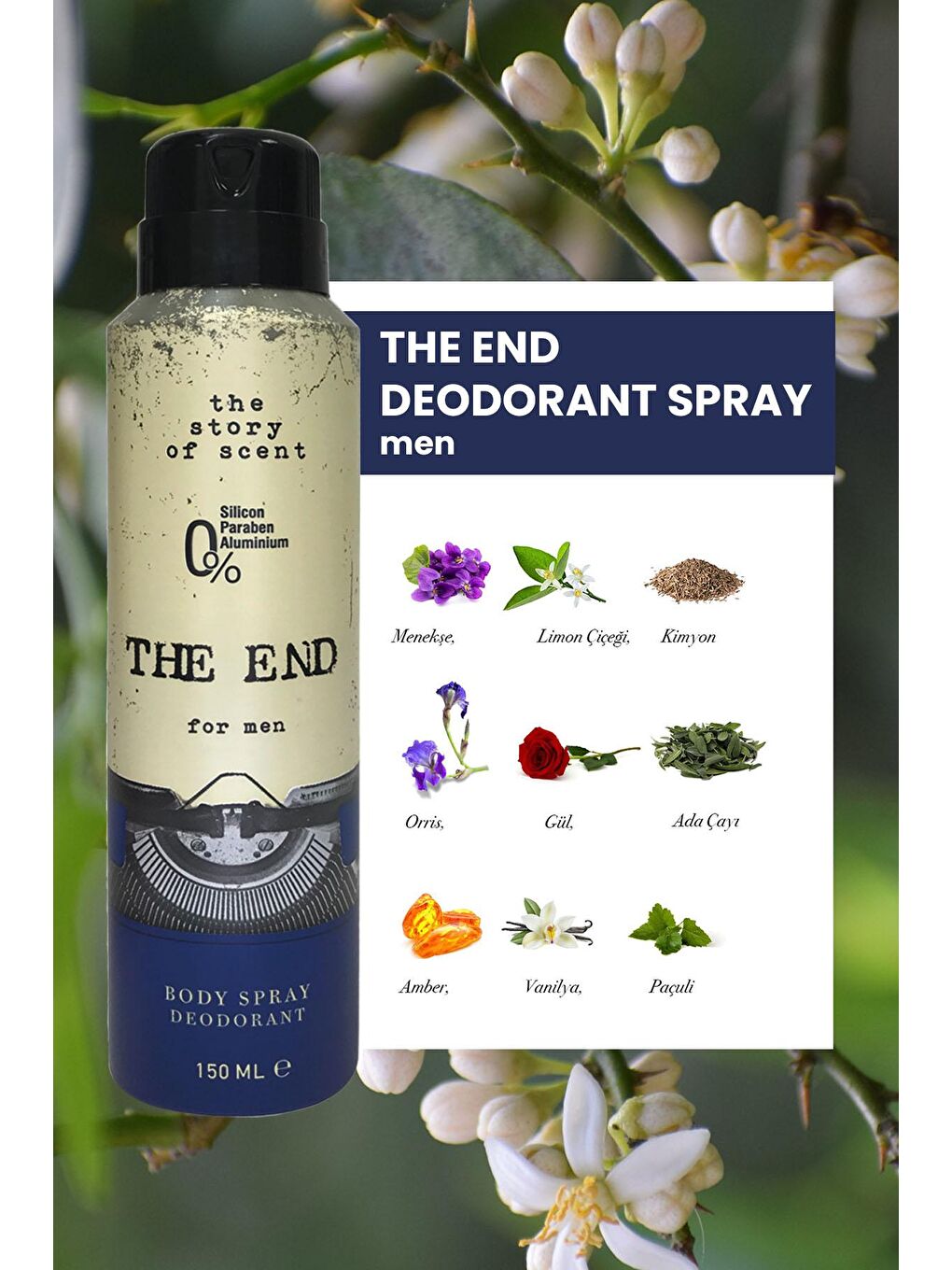 The End Erkek Deodorant 150 ml - 1