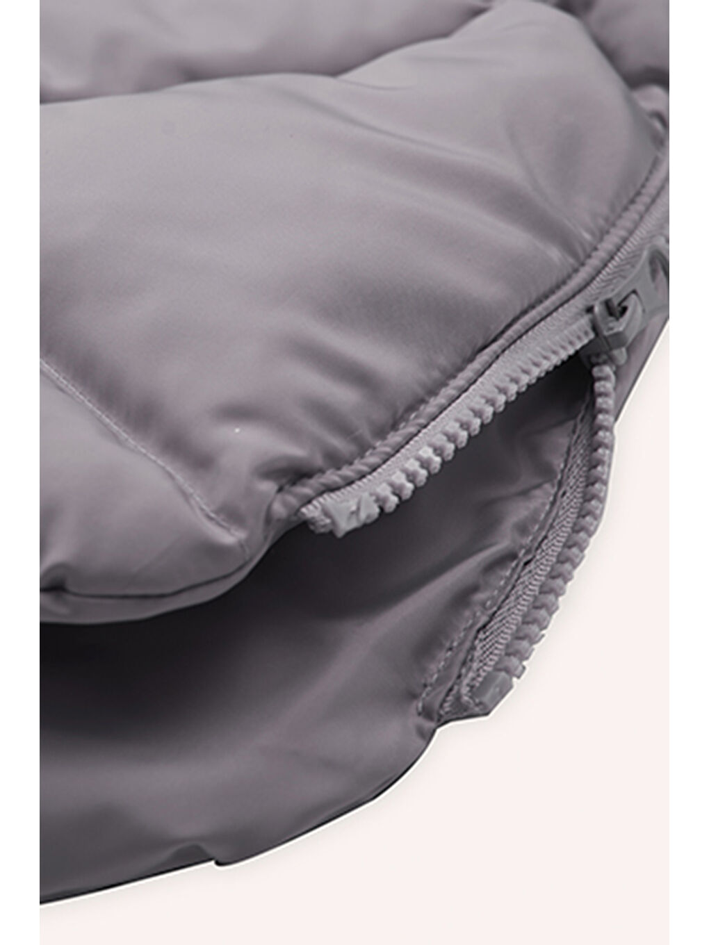 Kız Çocuk Kapüşonu Suni Kürklü Lila Kaban-2