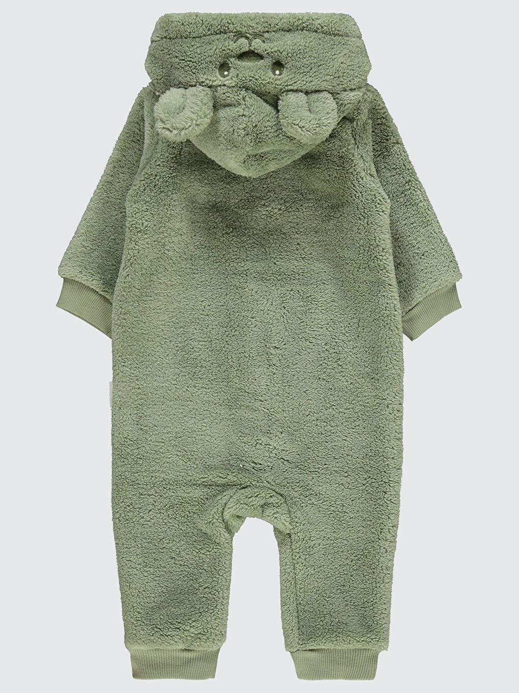 Baby Erkek Bebek Patiksiz Tulum 6-18 Ay Soft Haki-2