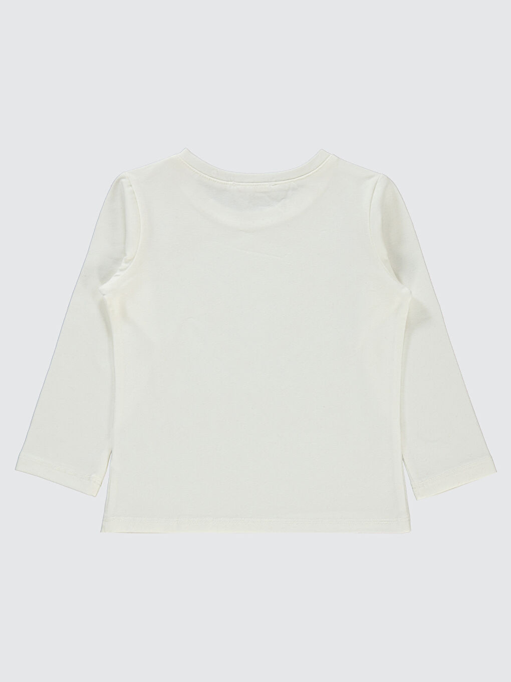 Girls Kız Çocuk Sweatshirt 2-5 Yaş Ekru-1