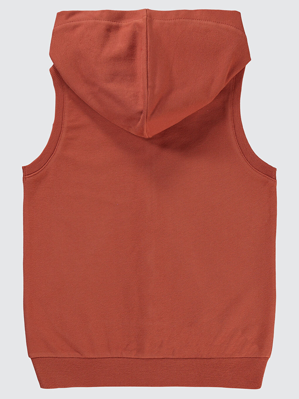 Turuncu Erkek Çocuk Yelek 6-9 Yaş Koyu Bakır-1