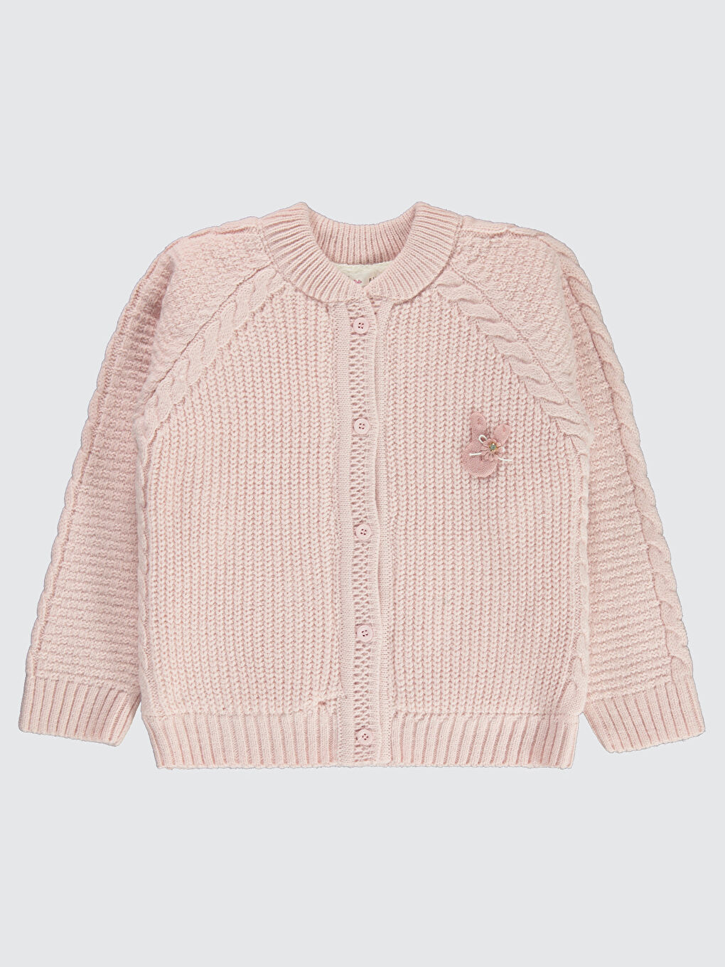 Girls Kız Çocuk Hırka 6-9 Yaş Açık Pembe