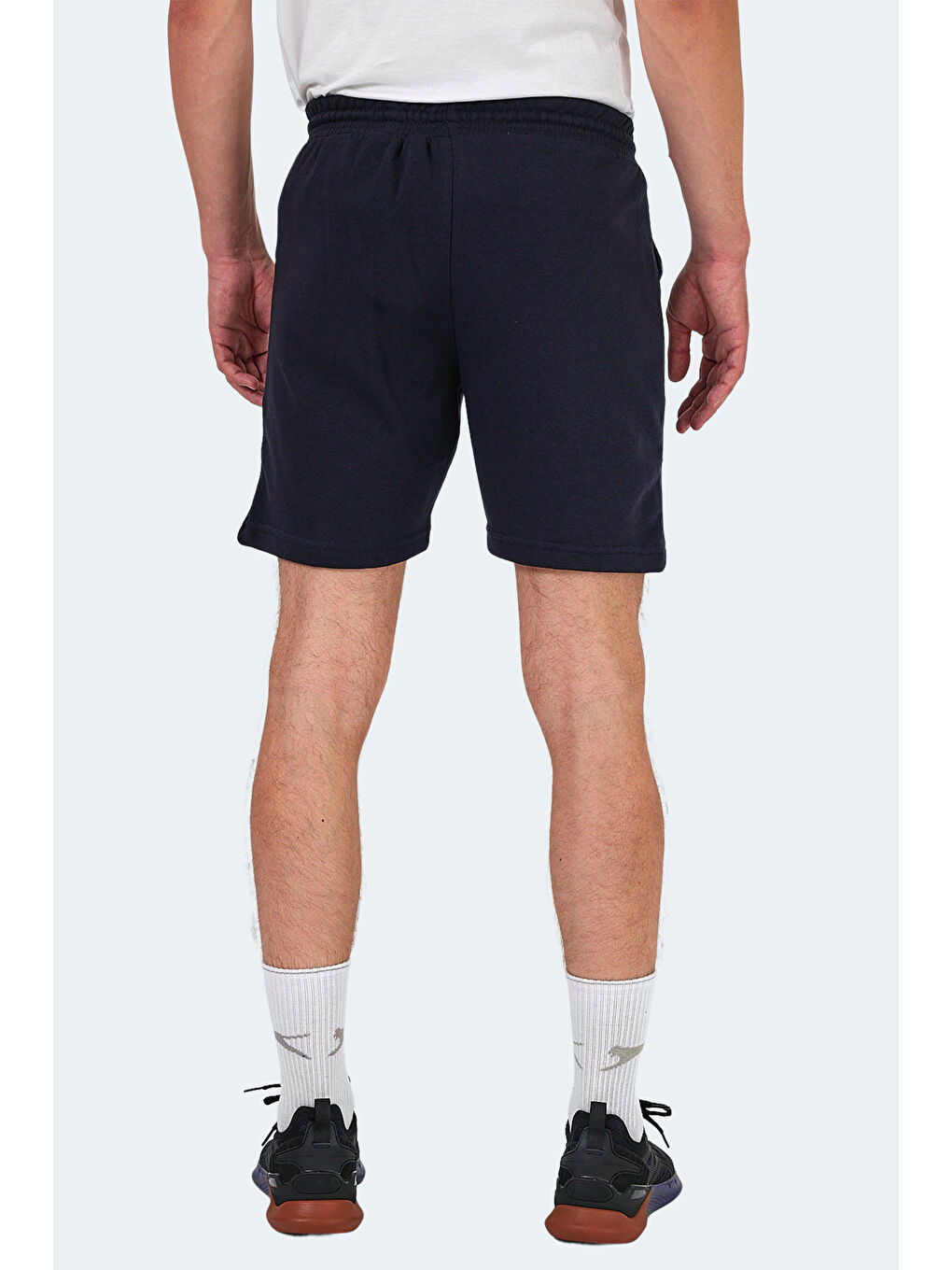 NAZAIRE IN Erkek Cepli Fıtness Lacivert Şort-4